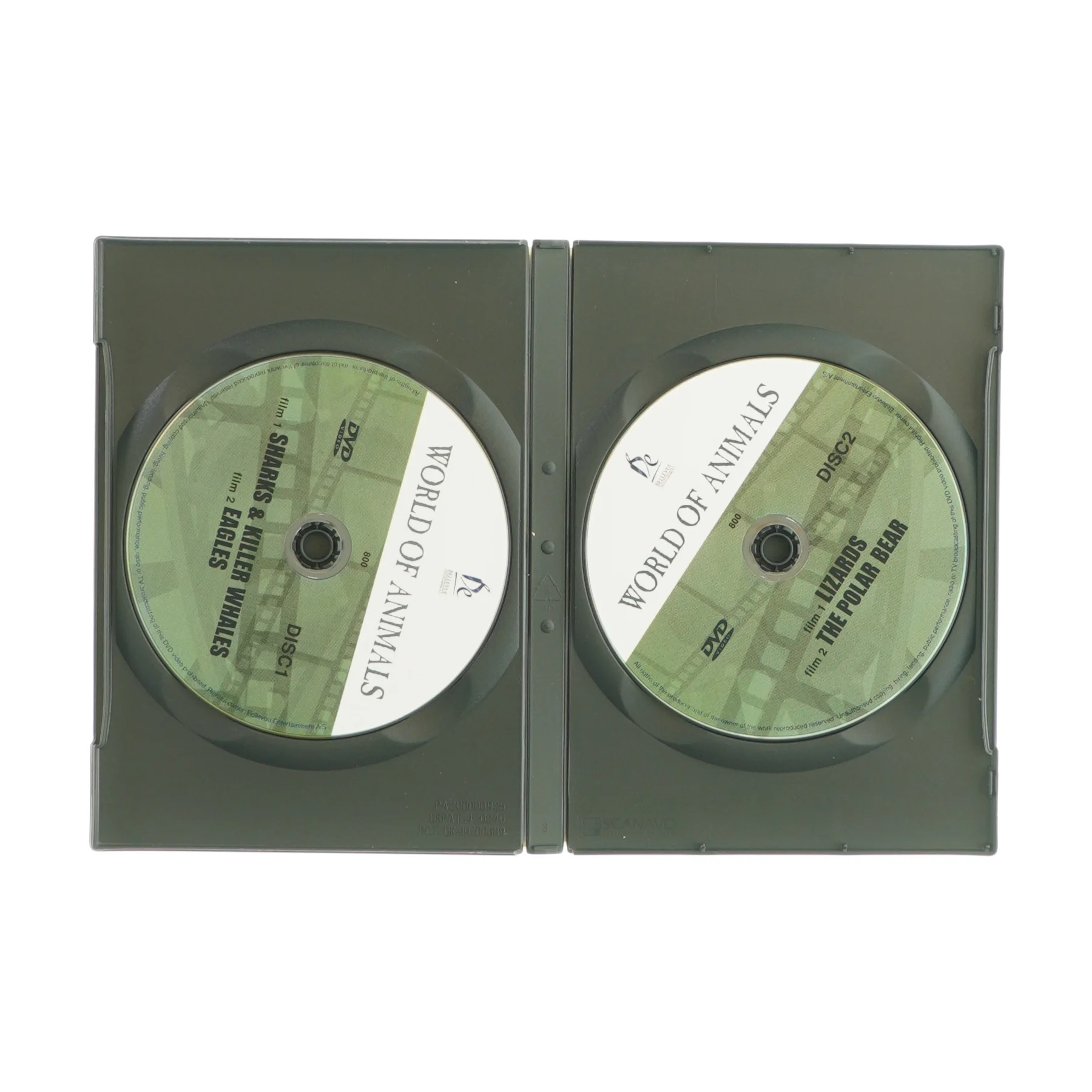 World of animals film box (dvd)