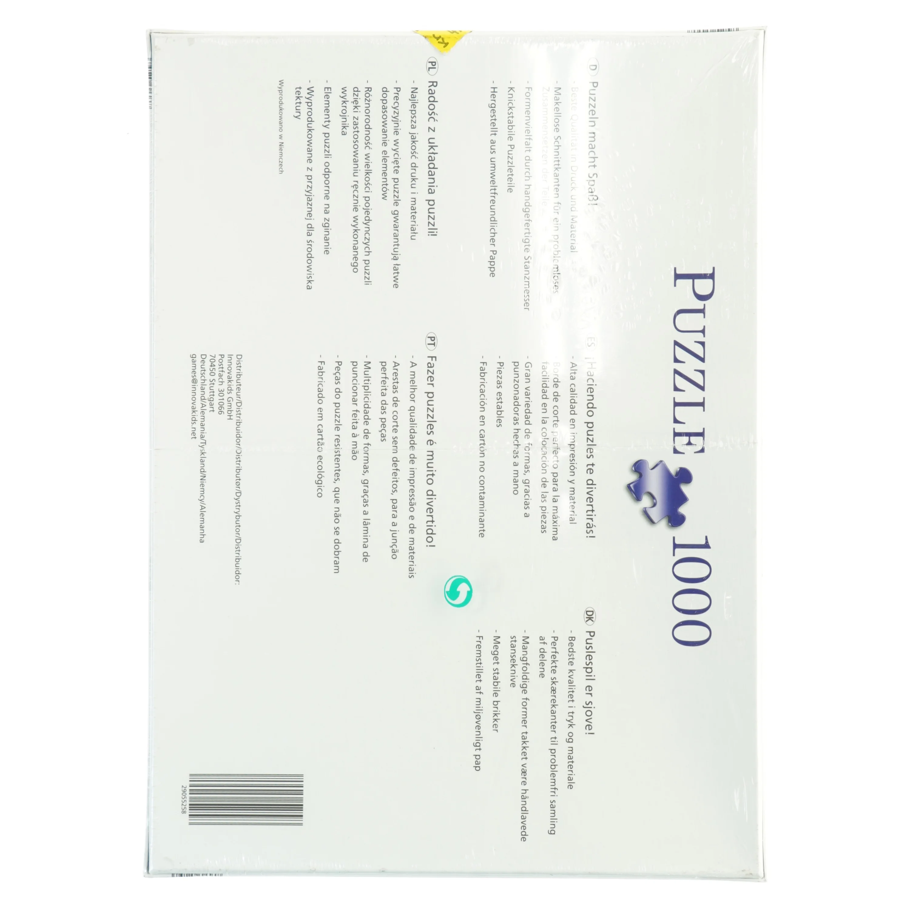 Puslespil fra Innovakids (str. 37 x 27 cm)