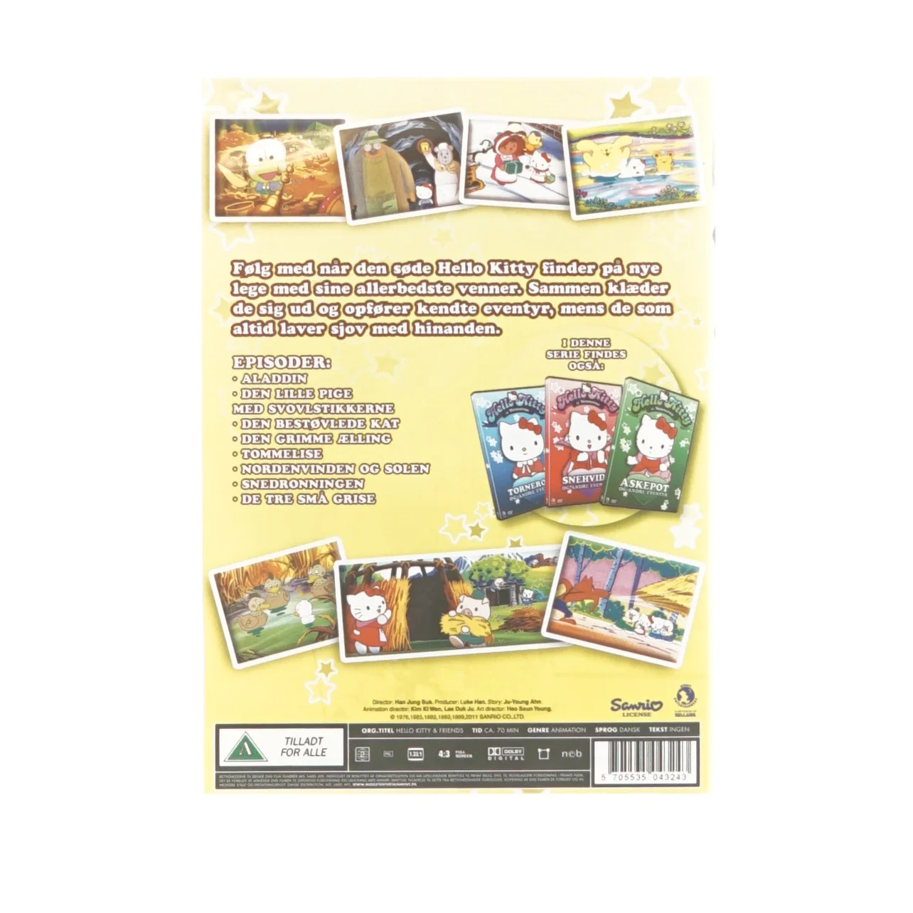 Hello kitty og vennerne (dvd)