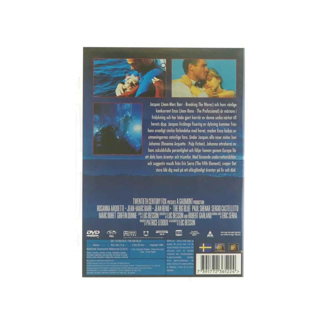 Det stora blå (dvd)