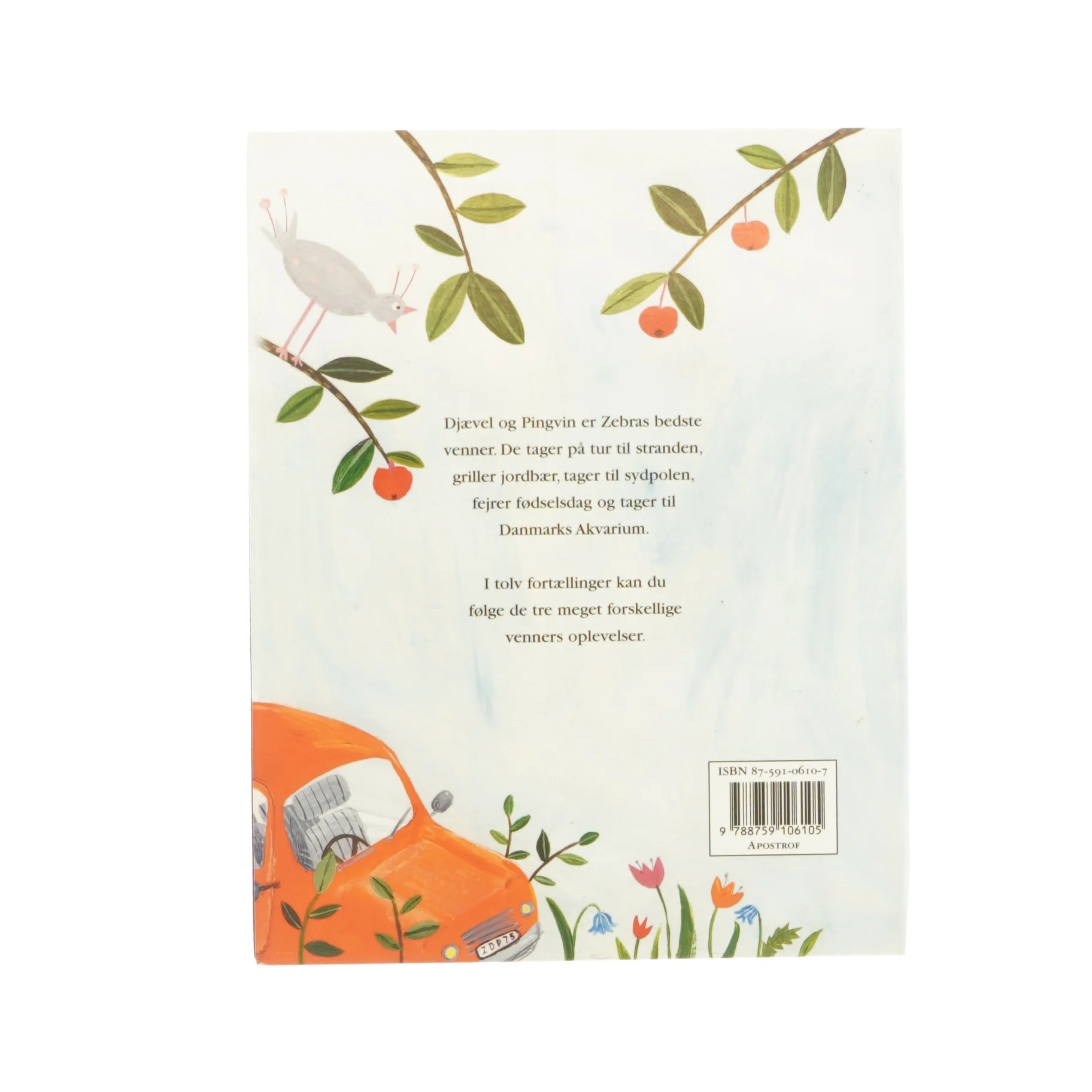 Zebra og venner af Pia Harritz (Bog)