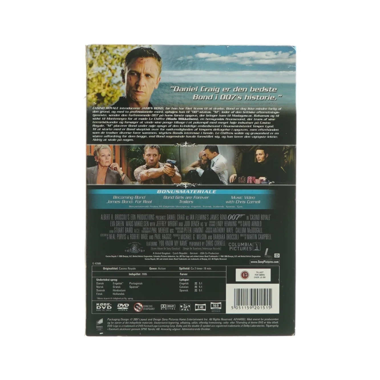 James Bond, Casino royale agent 007 (dvd)