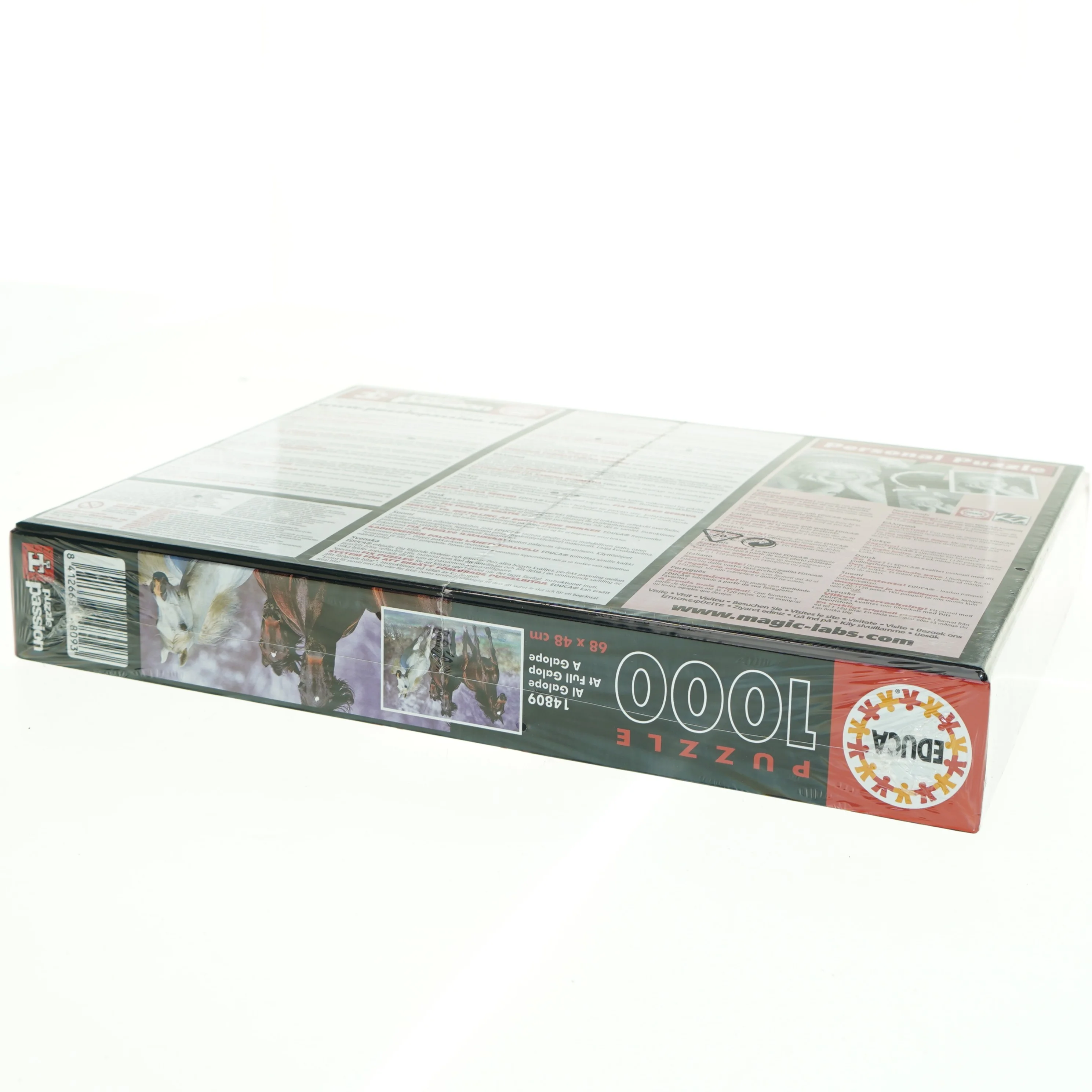 Puslespil med hestemotiv fra Magic Labs (str. 37 x 27 cm)