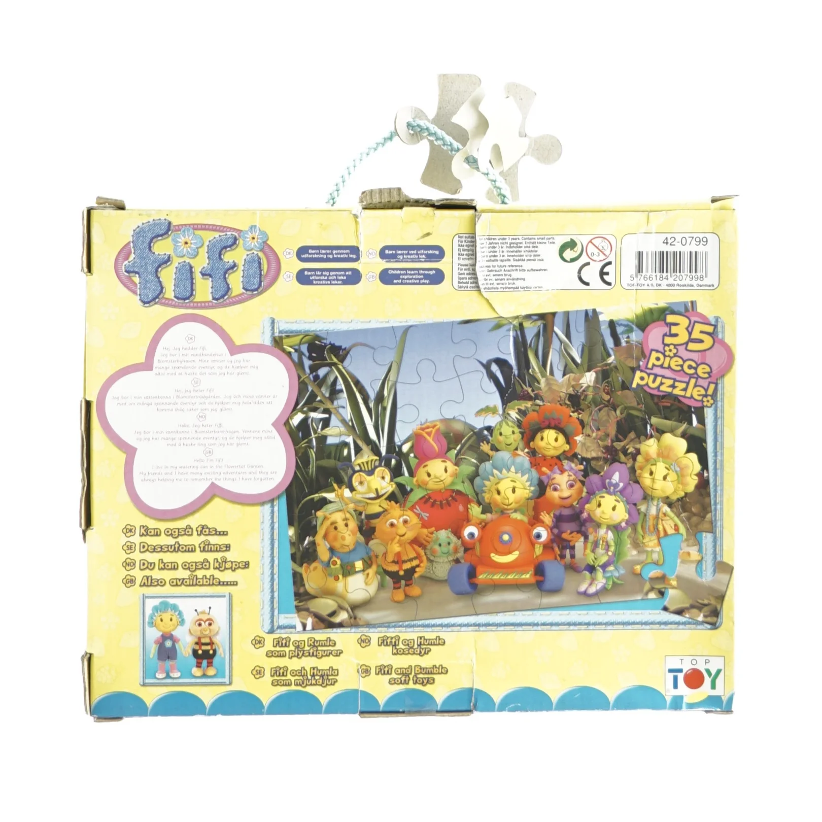 Puslespil med 35 brikker