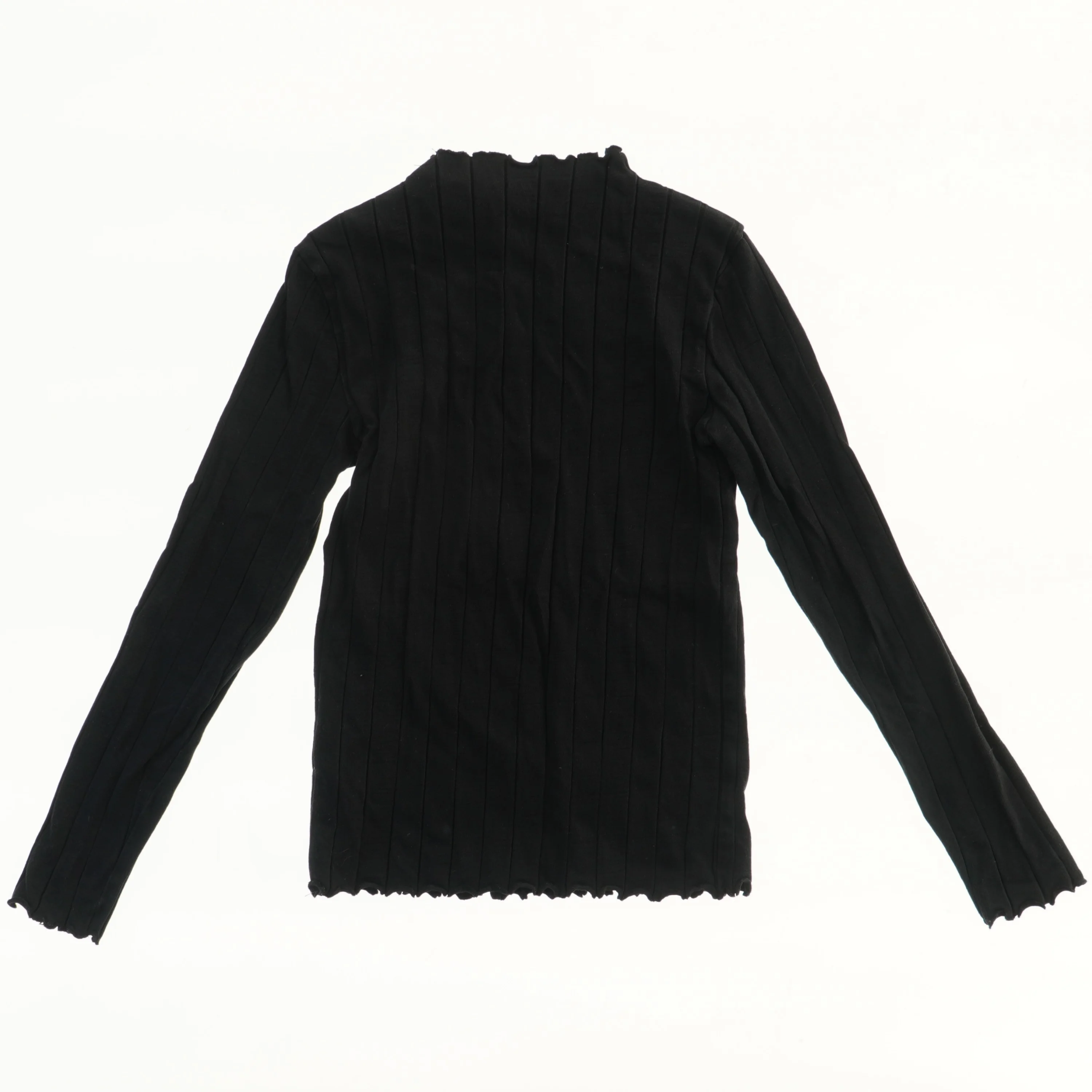 Langærmet ribbet bluse fra Name It (str. 134)