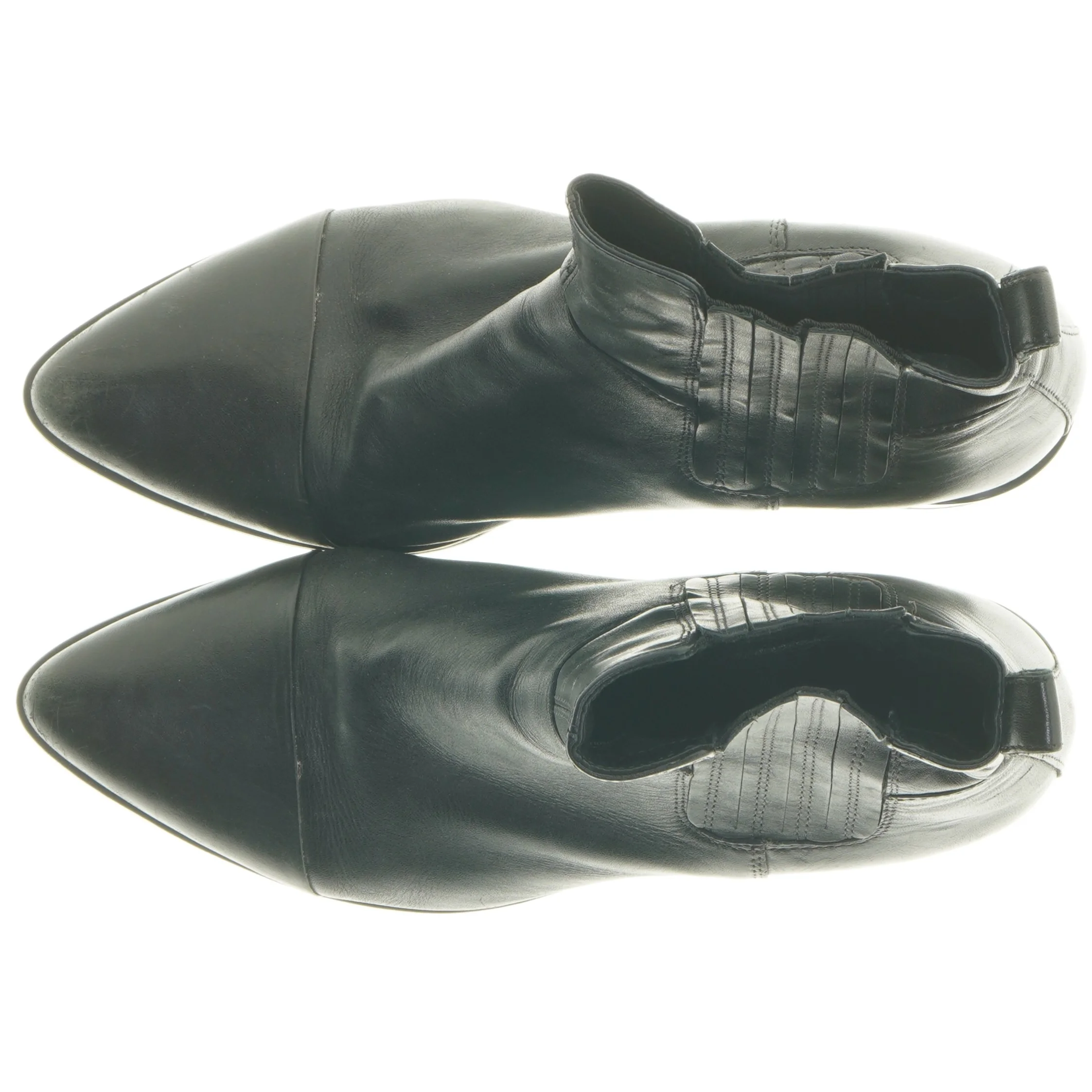 Sort læderstøvle fra Vagabond (str. 40 )