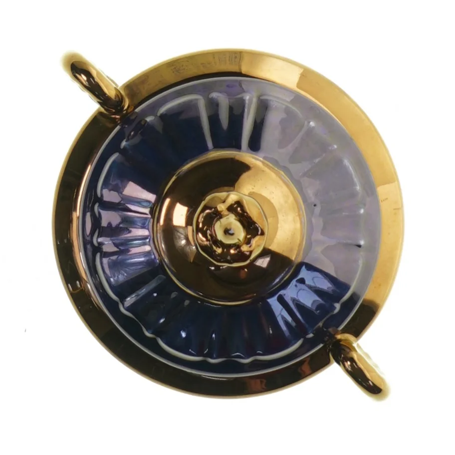 Lille glaseret kande fra Sys (str. 10 cm)