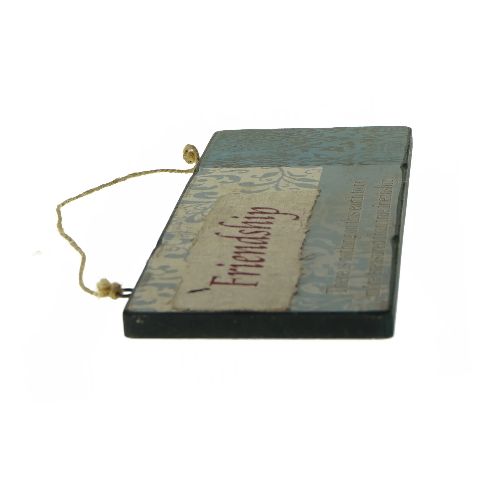 Træskilt (str. LB:38x12cm)