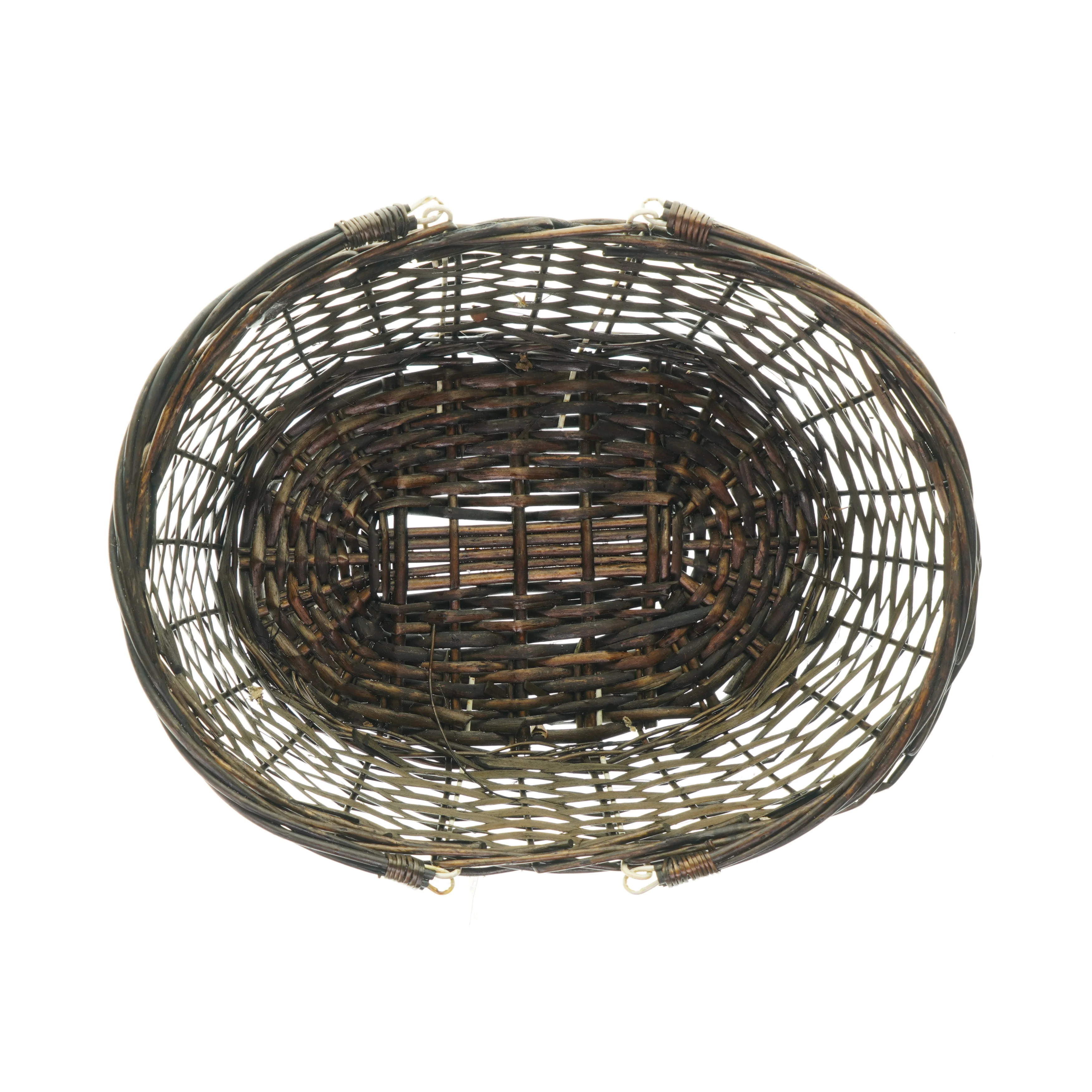 Flettet kurv (str. 40x31x13 cm)