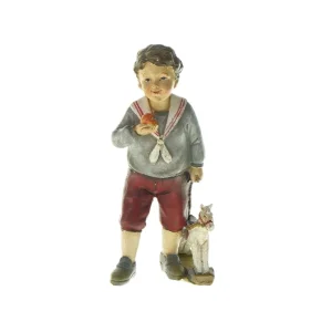 Drenge figur (str. 15 cm)