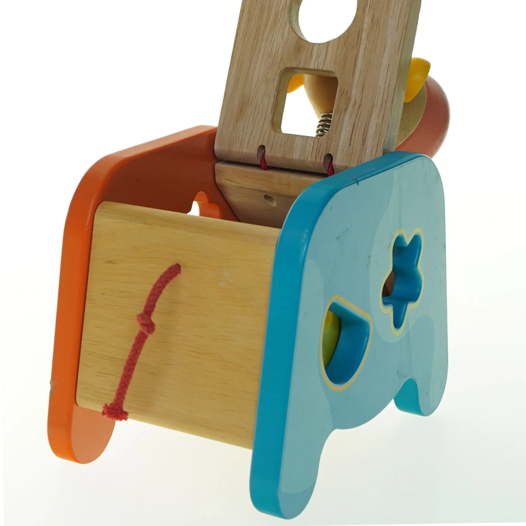 Træformet klodsboks fra Djeco (str. 21x16 cm)