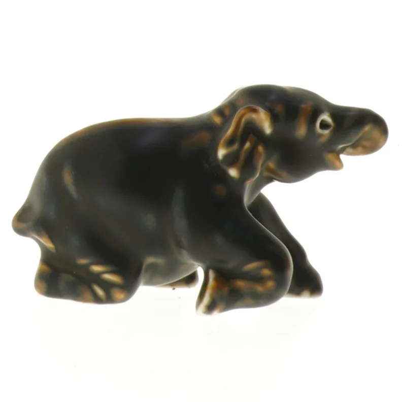 Royal Copenhagen stentøjs Figurin af Baby Elefant No. 22742 (str. 12 cm)