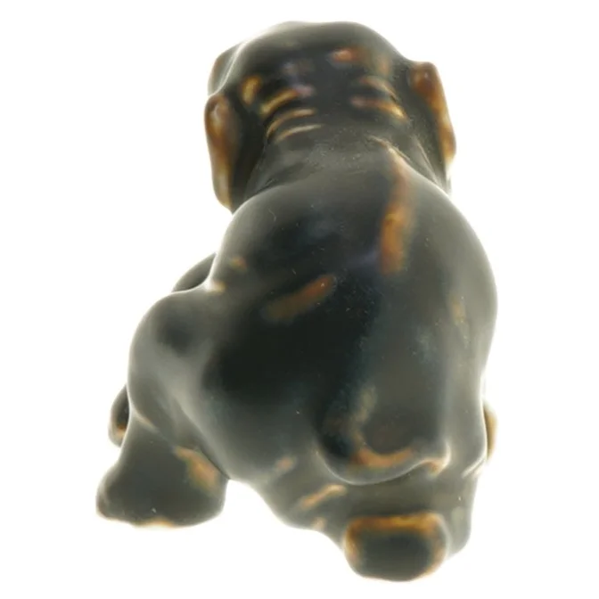 Royal Copenhagen stentøjs Figurin af Baby Elefant No. 22742 (str. 12 cm)