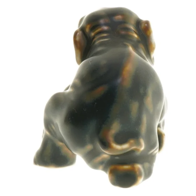 Royal Copenhagen stentøjs Figurin af Baby Elefant No. 22742 fra Royal Copenhagen (str. 12 cm)