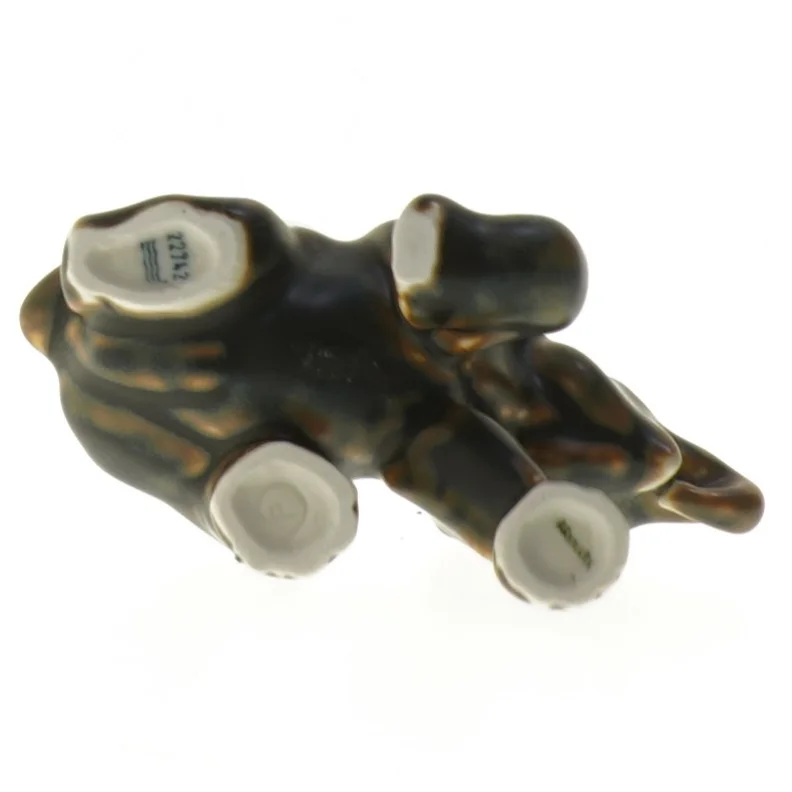 Royal Copenhagen stentøjs Figurin af Baby Elefant No. 22742 fra Royal Copenhagen (str. 12 cm)