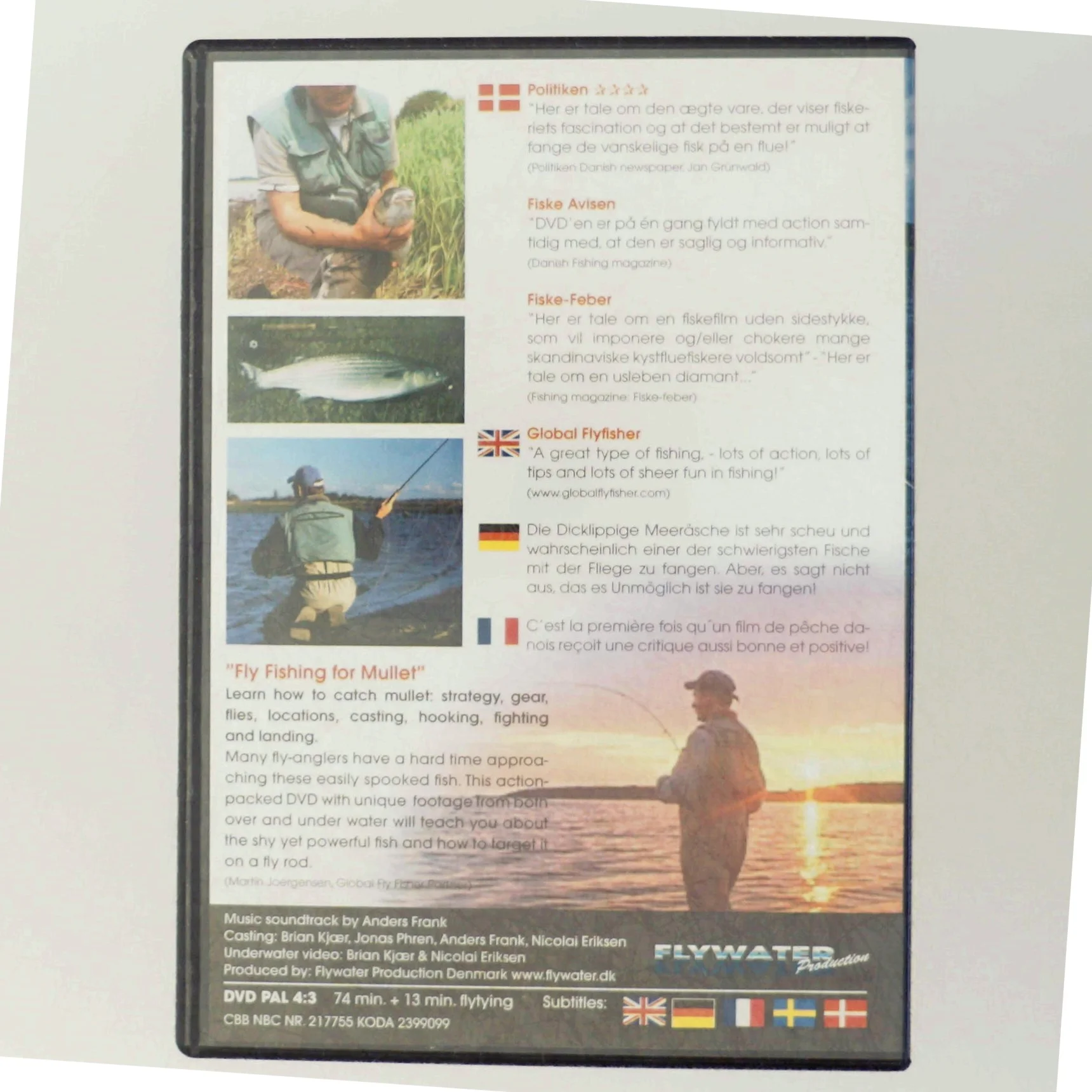 DVD 'Fly Fishing for Mullet' fra Flywater Production