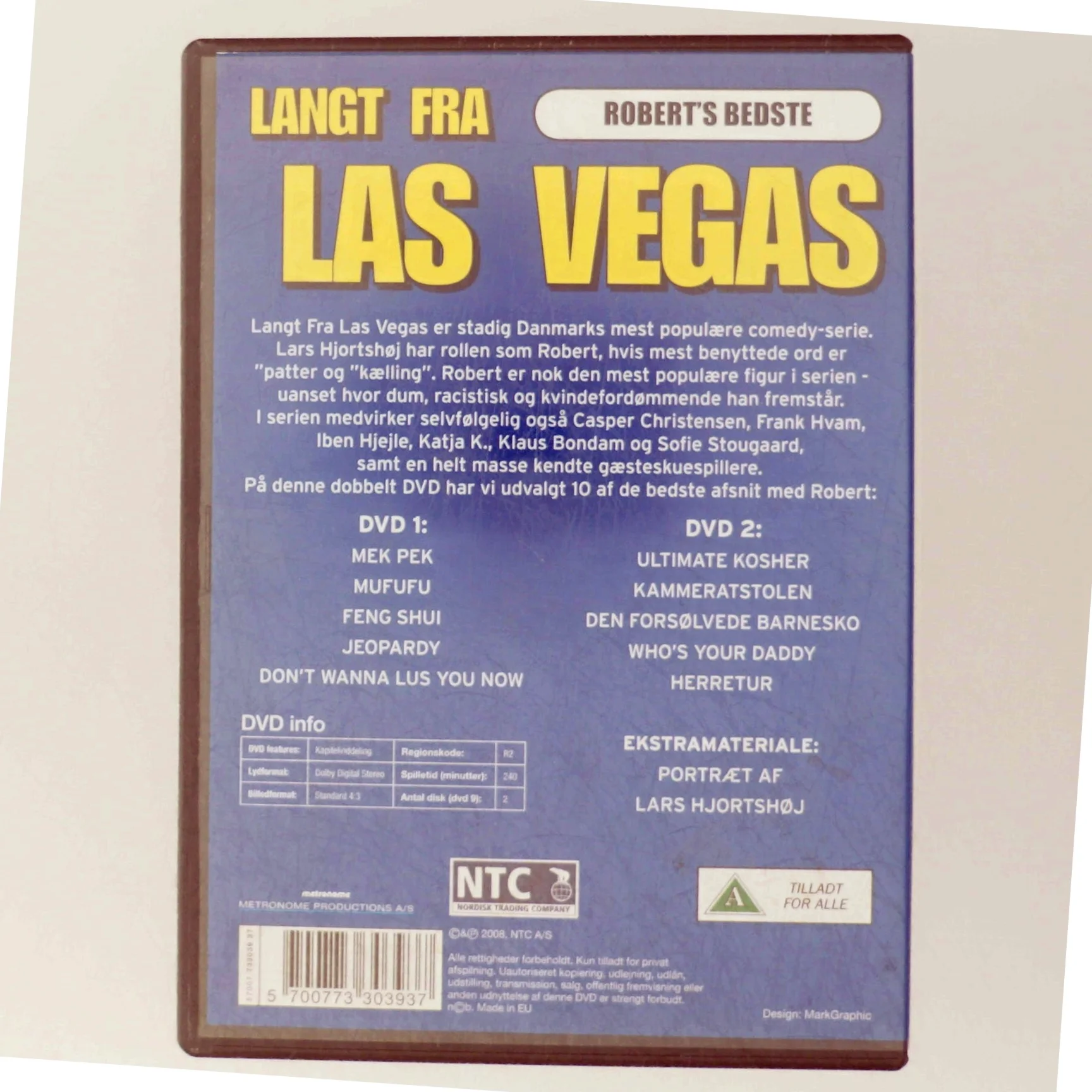 Langt Fra Las Vegas - Roberts Bedste DVD