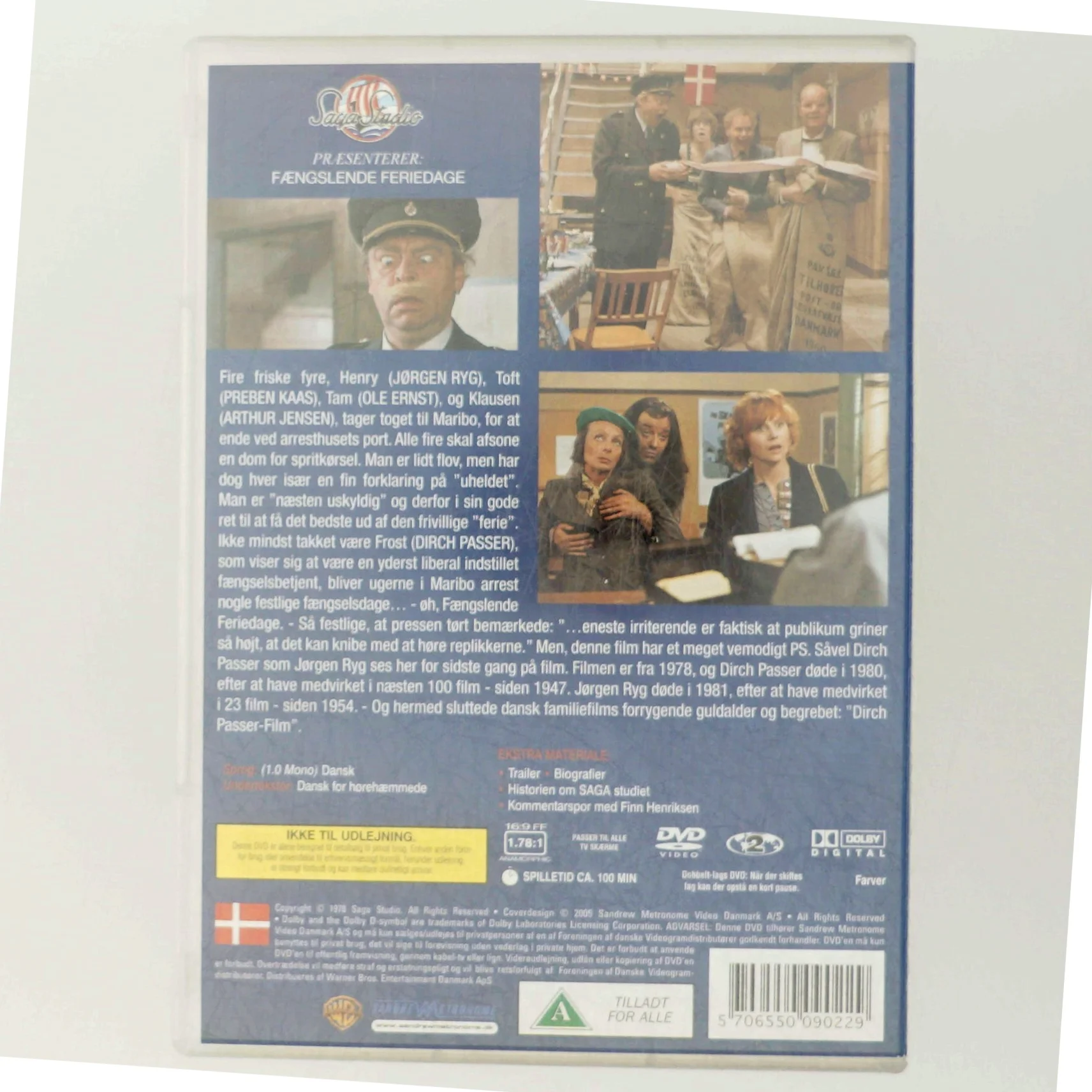 DVD 'Fængslende feriedage'