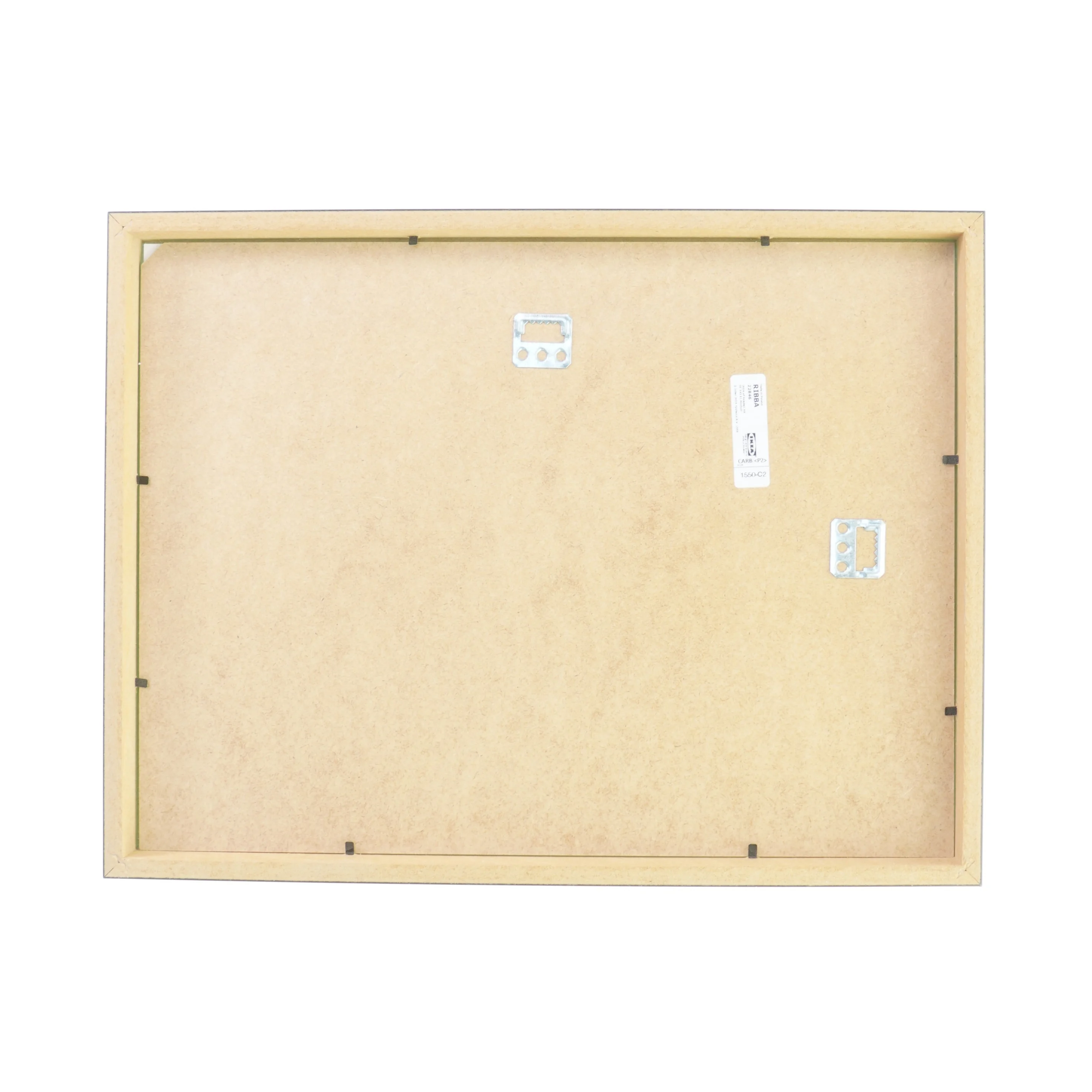 Ramme med sort kant fra Ikea (str. 43 x 32)