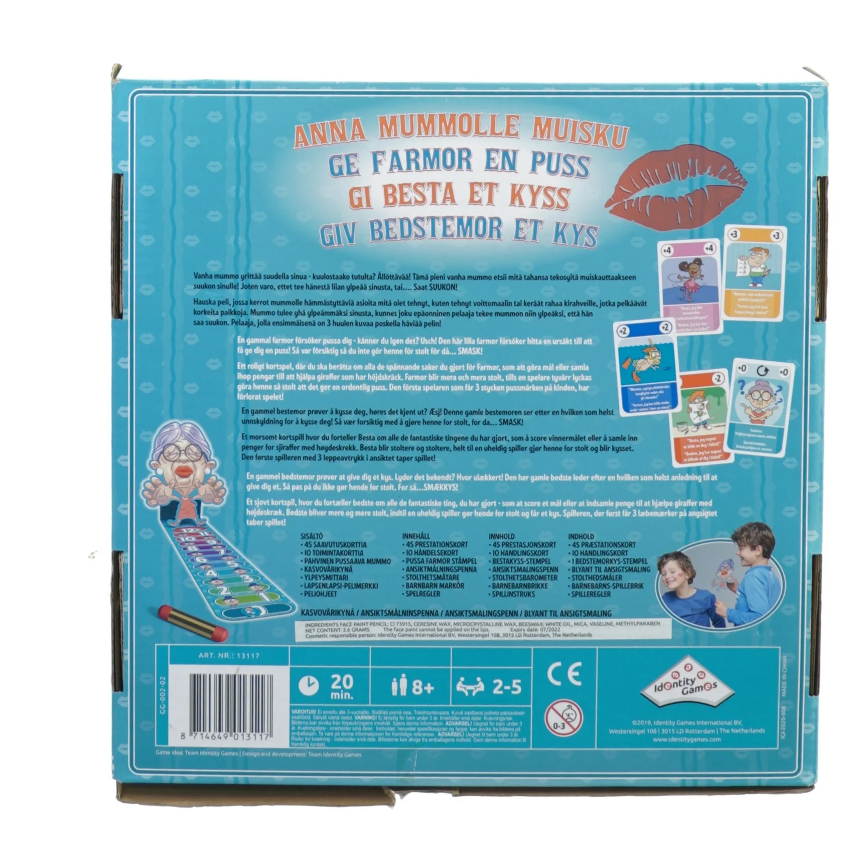 Give granny a kiss fra Amo Toys (str. 27 x 7 cm)