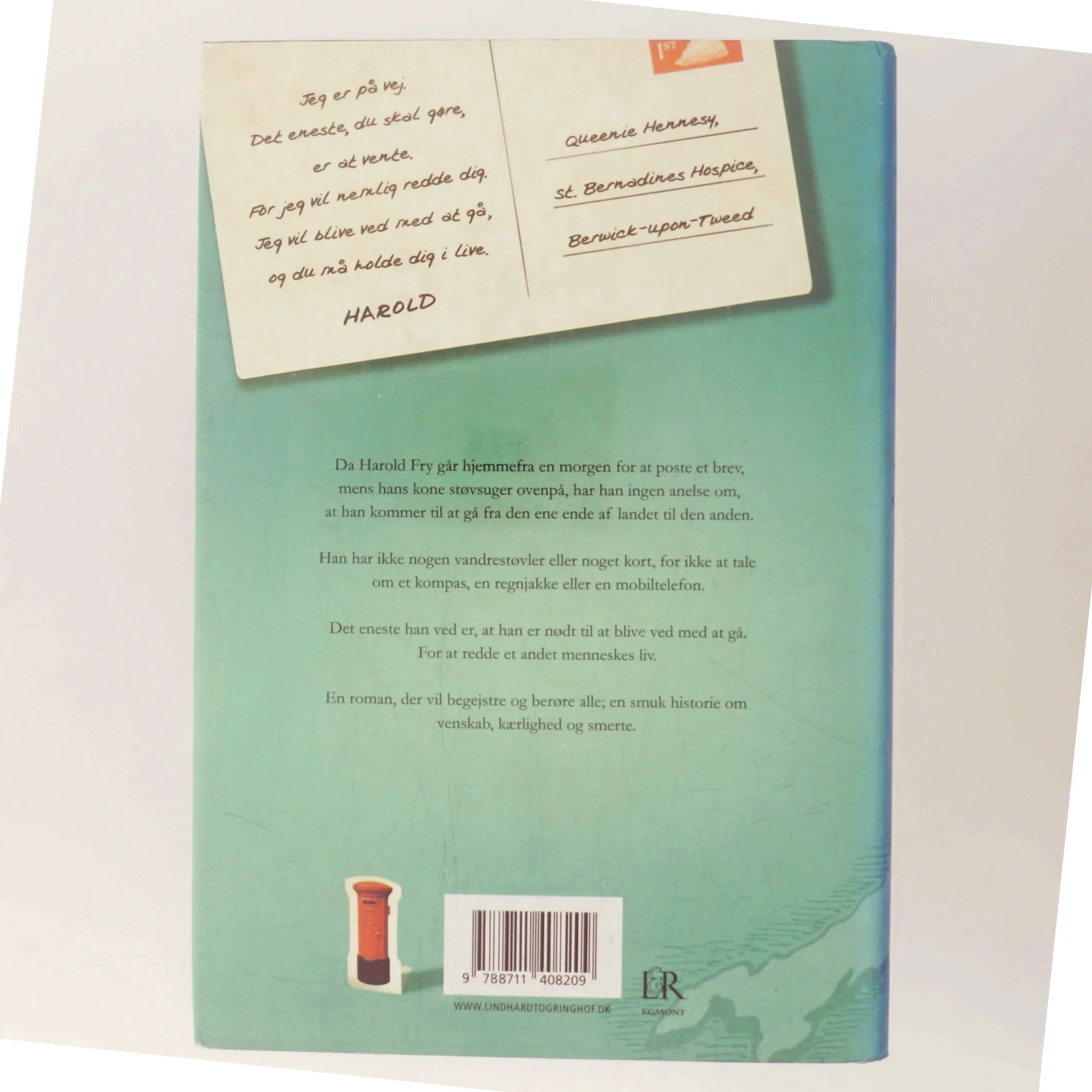 Harold Frys usandsynlige pilgrimsfærd af Rachel Joyce (Bog)