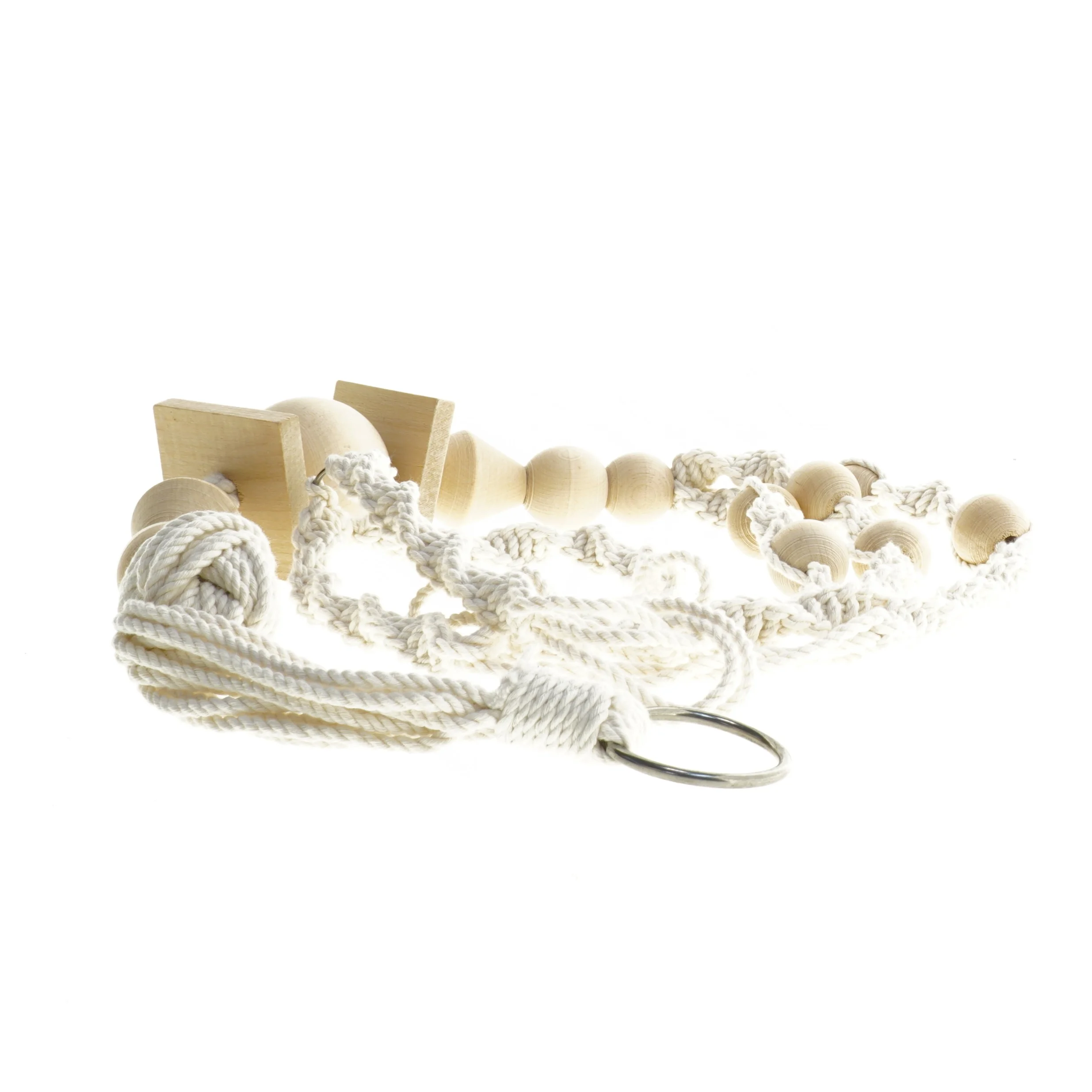 Ophæng med træklodser (str. 120 cm)