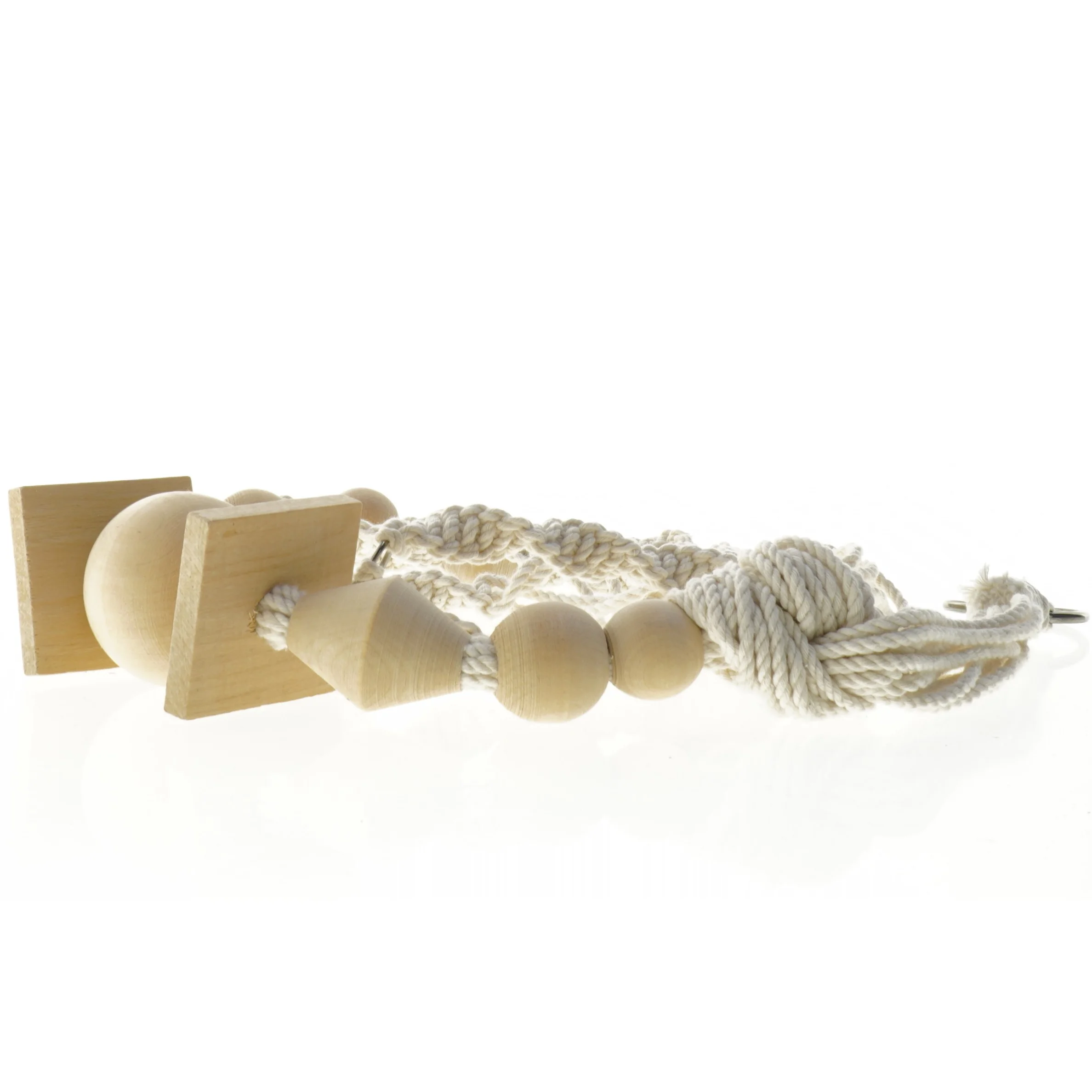 Ophæng med træklodser (str. 120 cm)