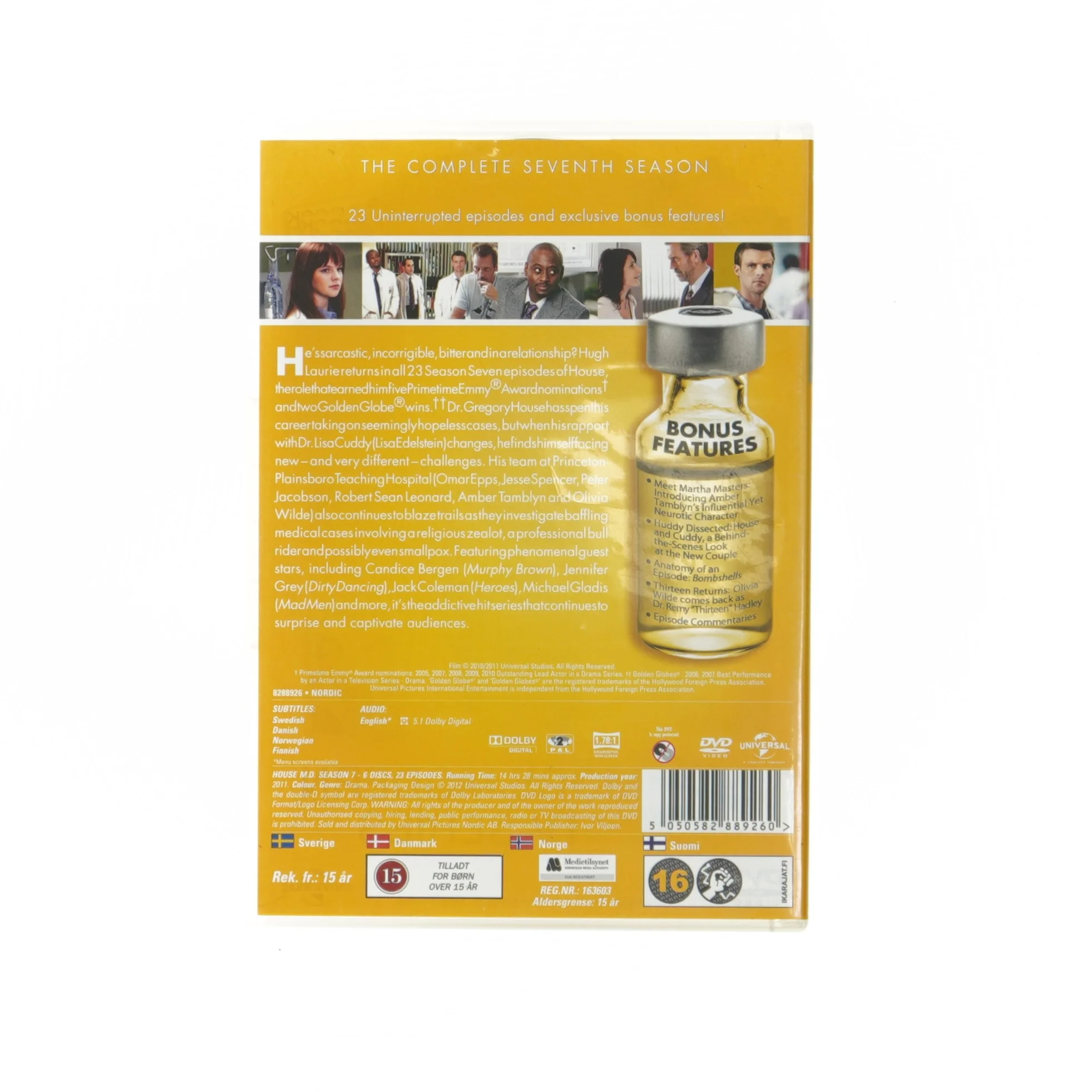 House M.D. - Sæson 7 DVD boks fra Universal