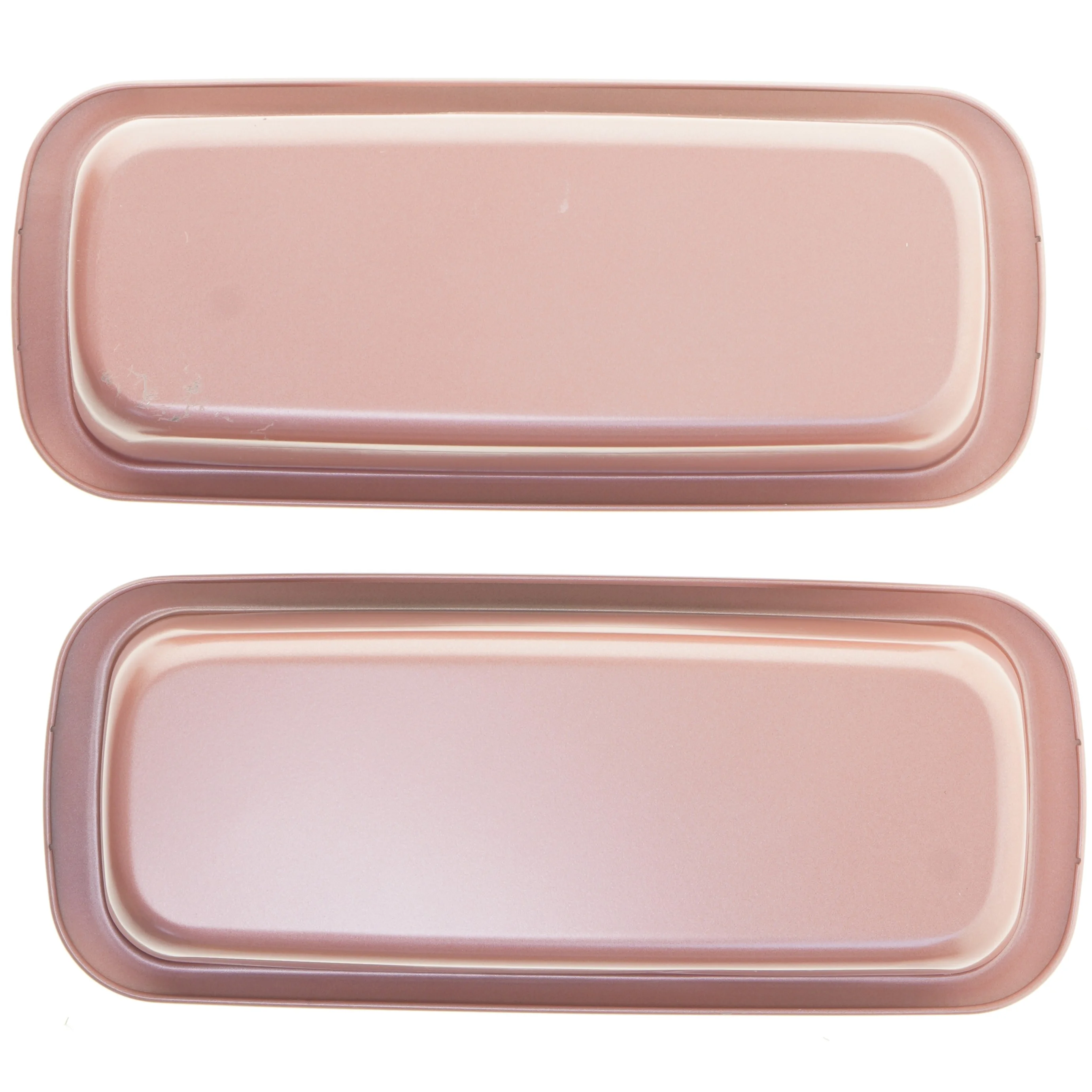 Rosa brødform sæt (str. 34x15 cm)