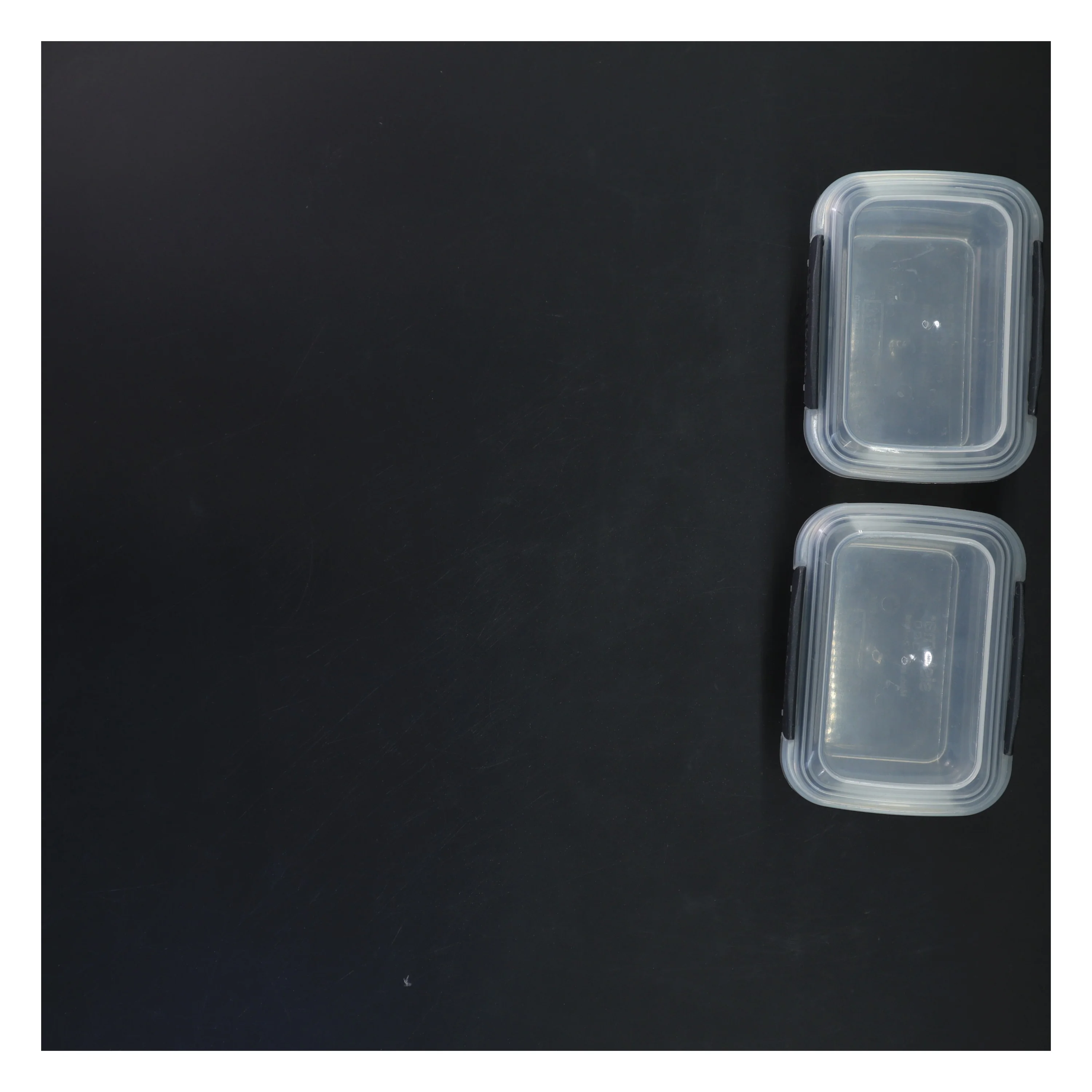 Plastik opbevaringsbokse fra Sistema (str. 12x9x9 cm)