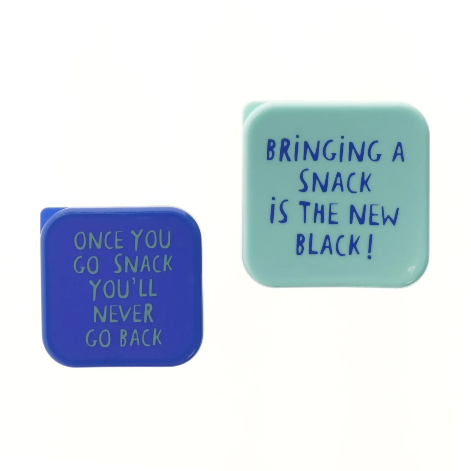 Snackbeholdere (str. 5,5x11,5x11,5 og 4,5x10x10 cm)