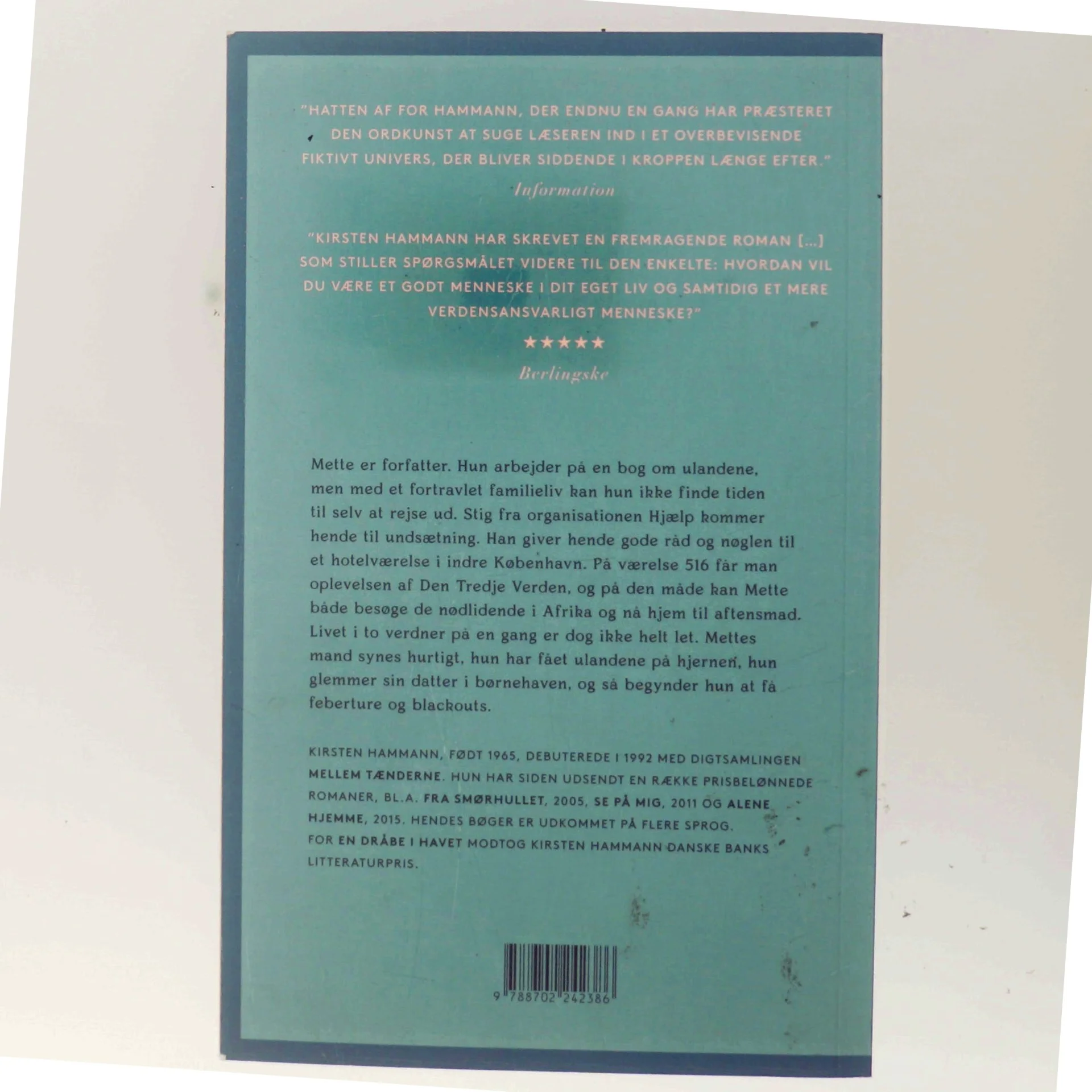 En dråbe i havet af Kirsten Hammann (Bog)