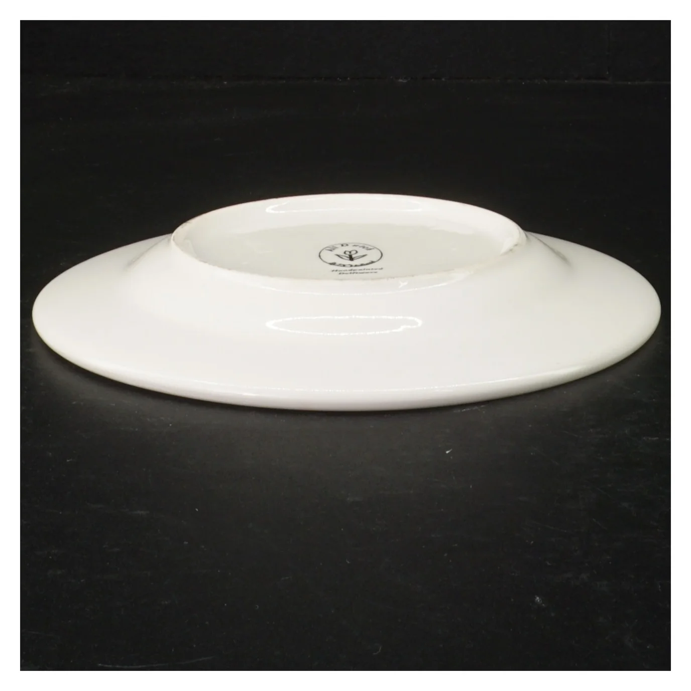 Blomstermønstrede porcelænstallerkener (4 stk) fra All Dutch (str. Ø 17 cm)