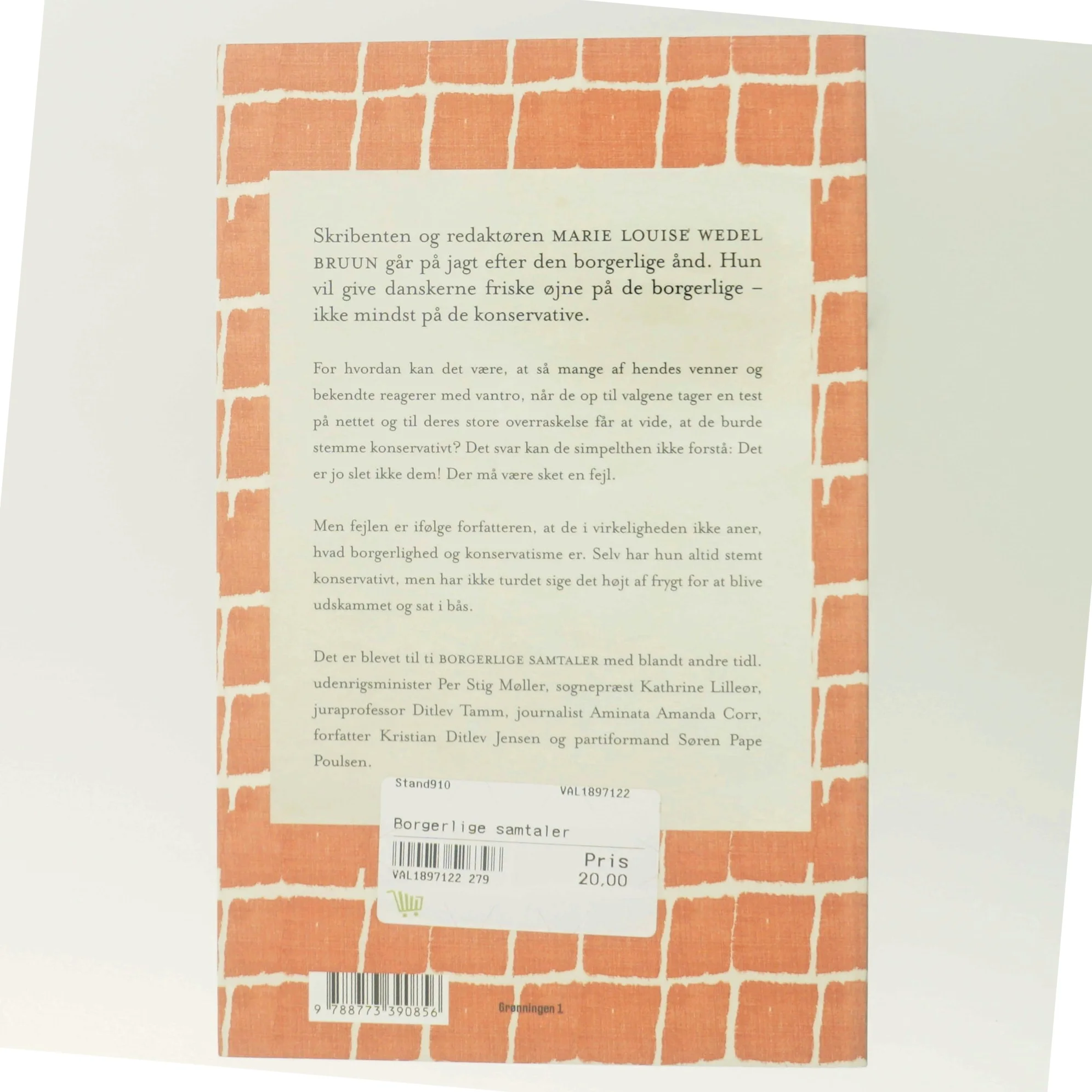 Borgerlige samtaler af Marie Louise Wedel Bruun (Bog)