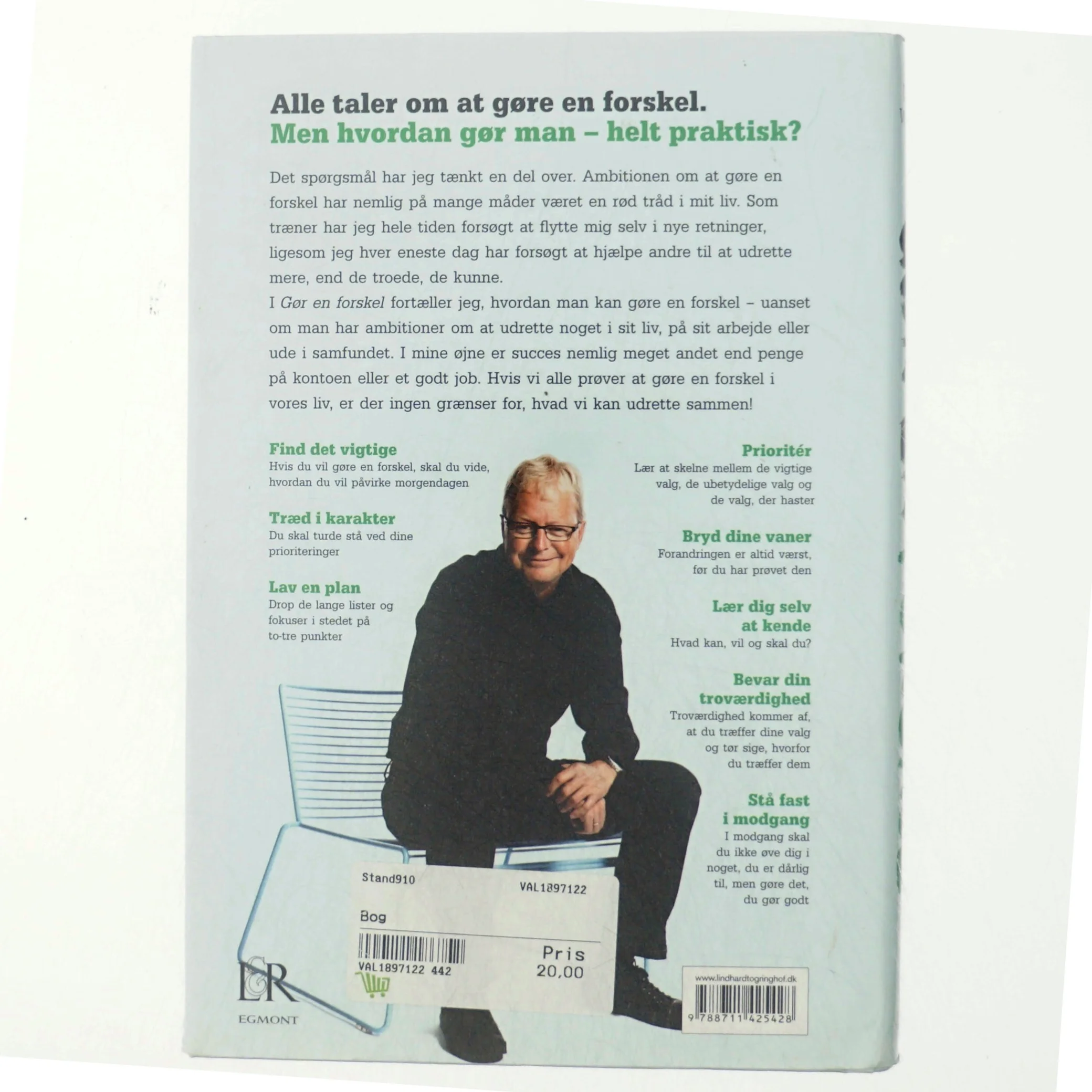 Gør en forskel : hvad vil du bidrage med? af Ulrik Wilbek (Bog)