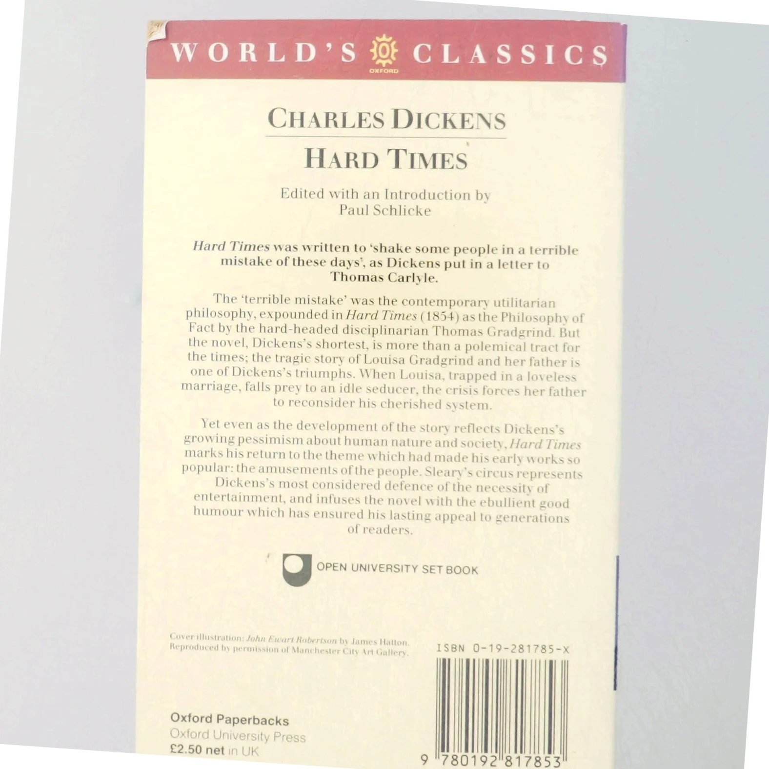 Hard Times af Charles Dickens (Bog)