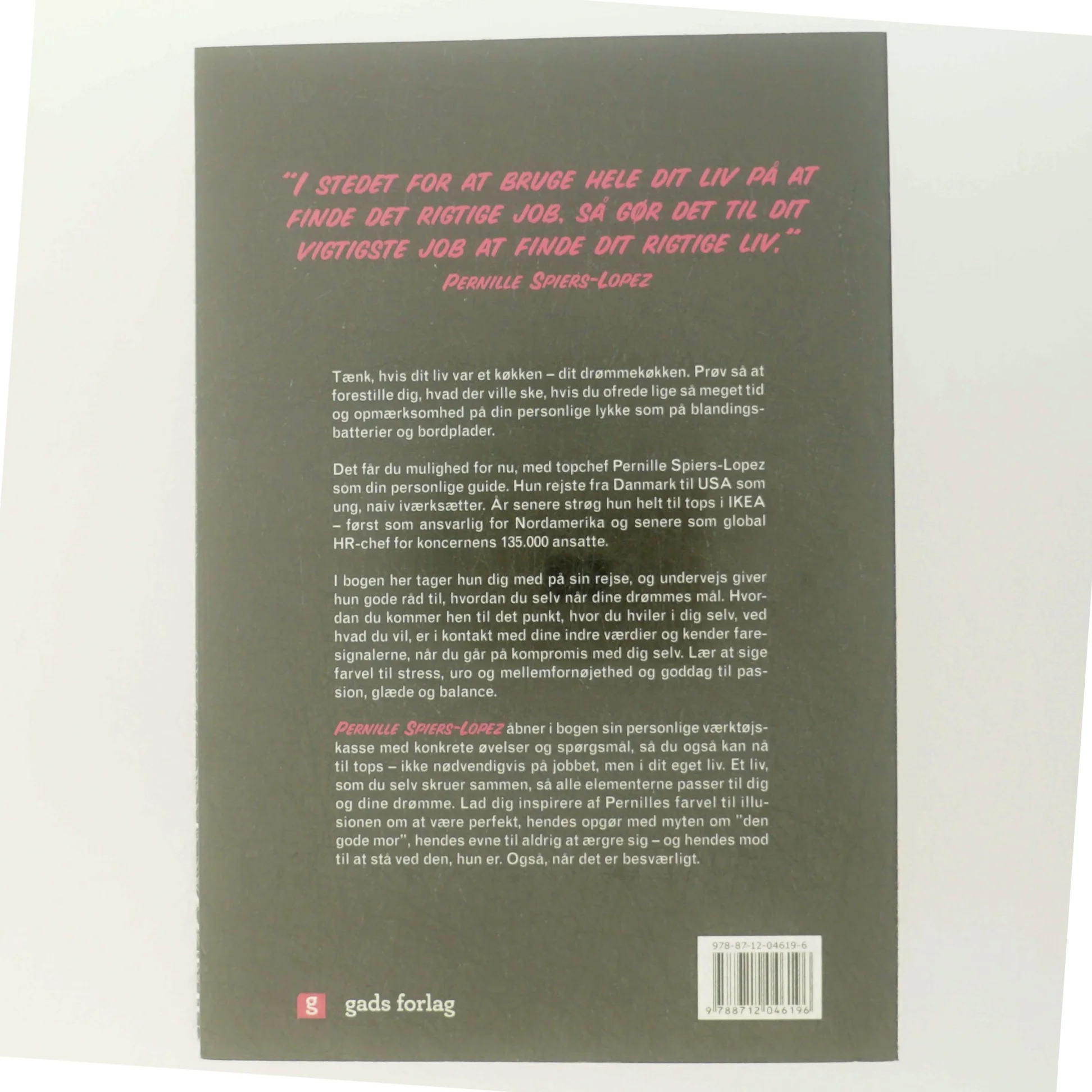 Hvis dit liv var et køkken : topchefens personlige værktøjskasse af Pernille Spiers-Lopez (Bog)