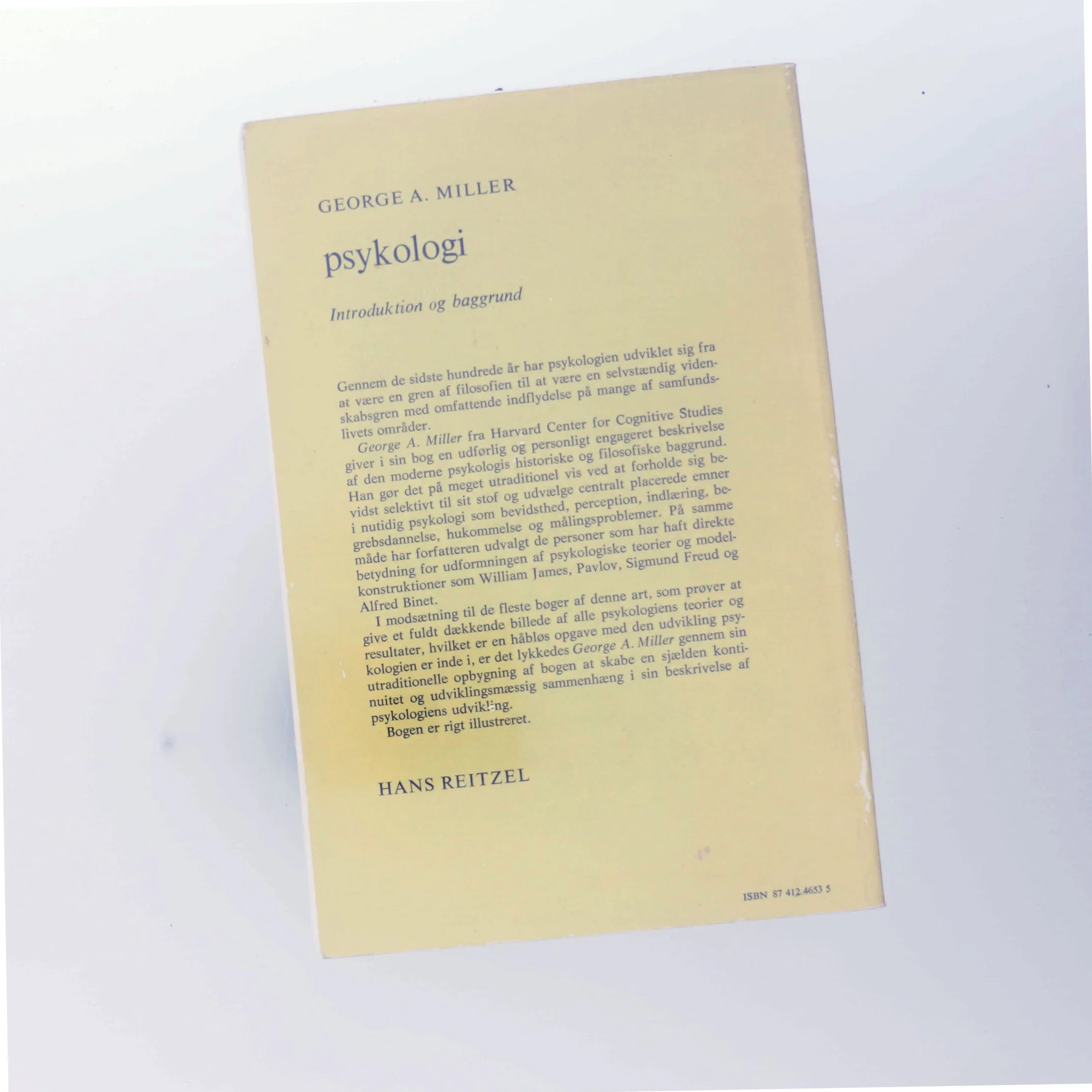 George Miller, Psykologi