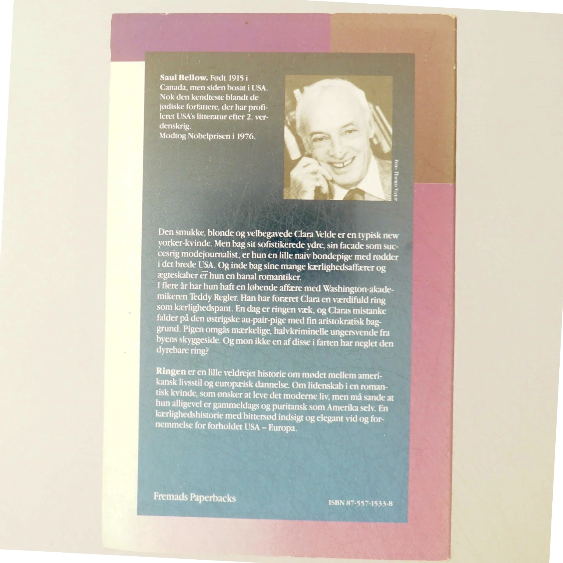 Ringen af Saul Bellow (Bog)