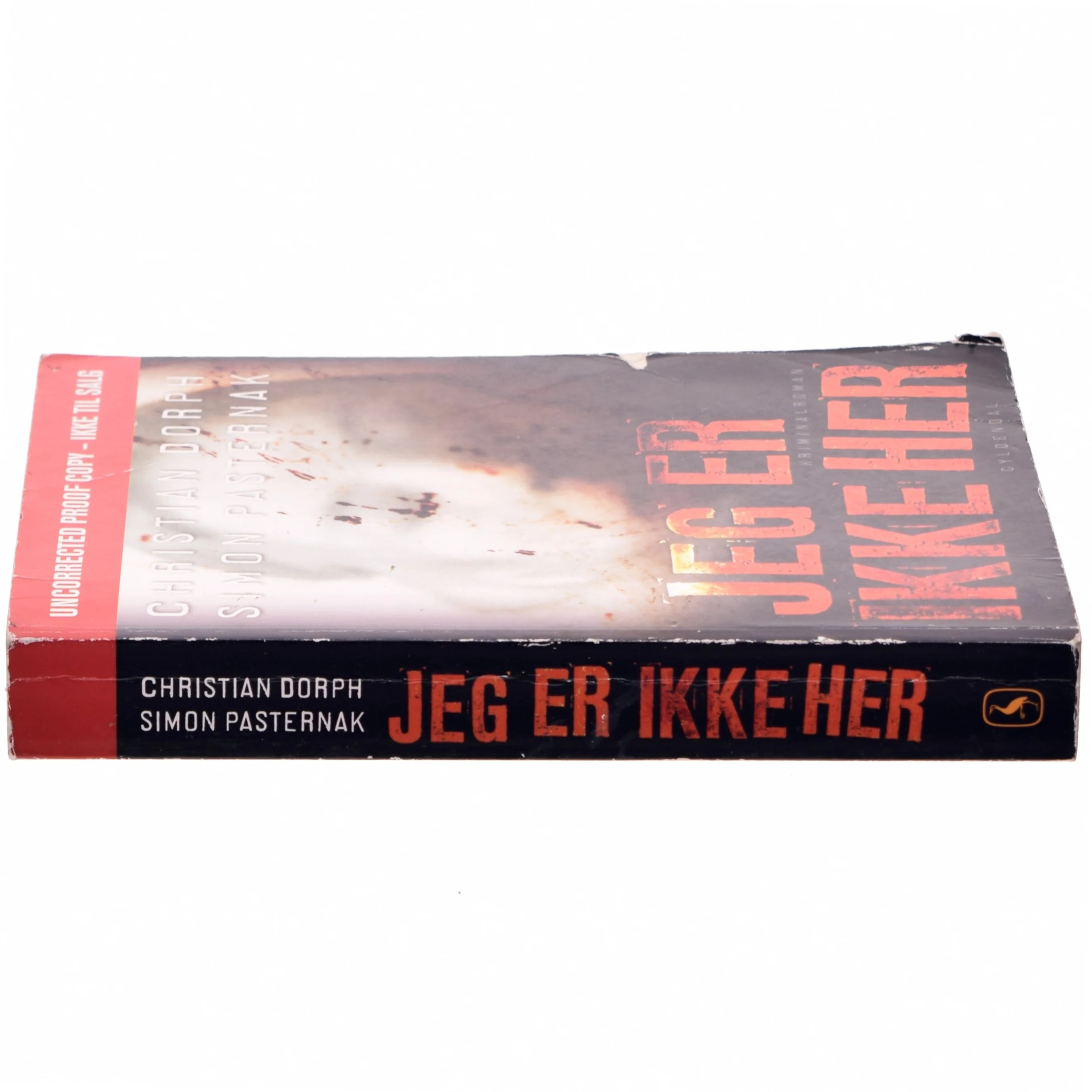 Jeg er ikke her af Christian Dorph og Simon Pasternak (Bog)