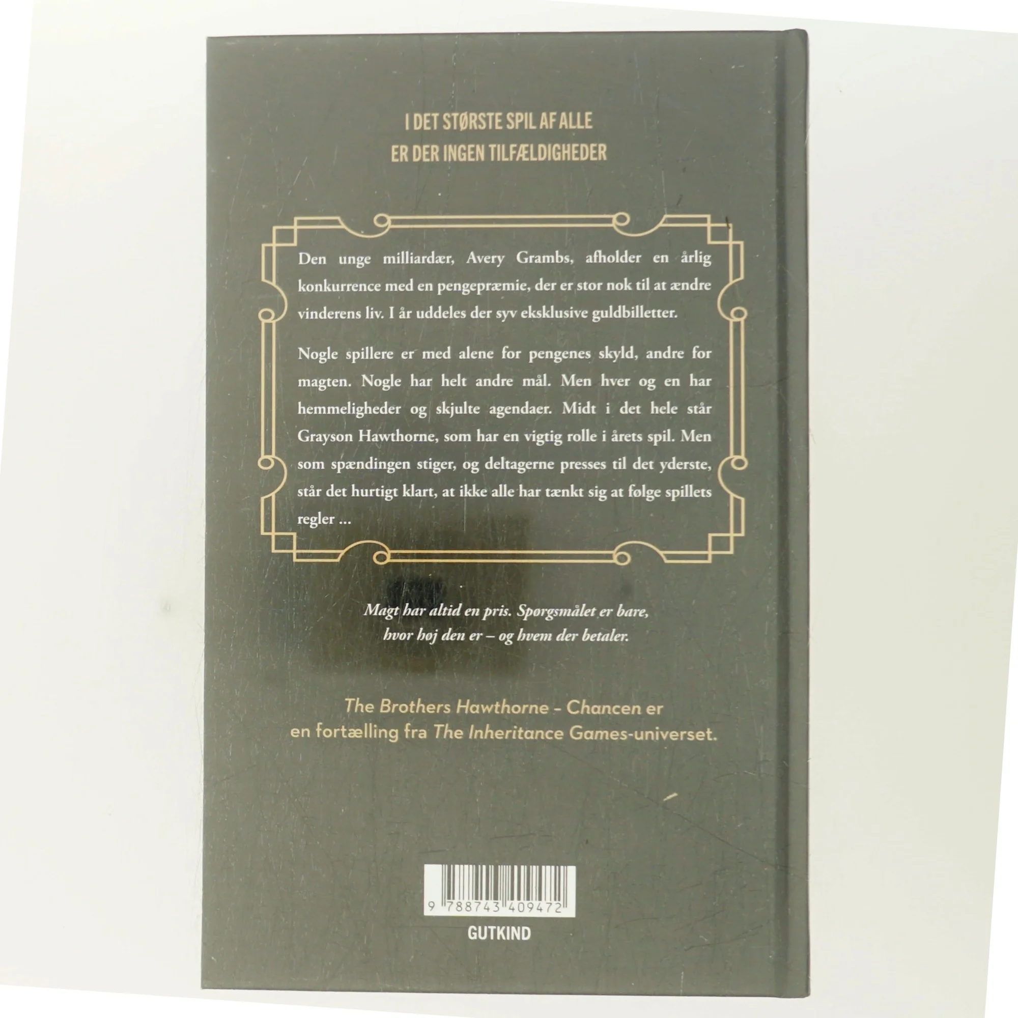 The grandest game af Jennifer Lynn Barnes (Bog)