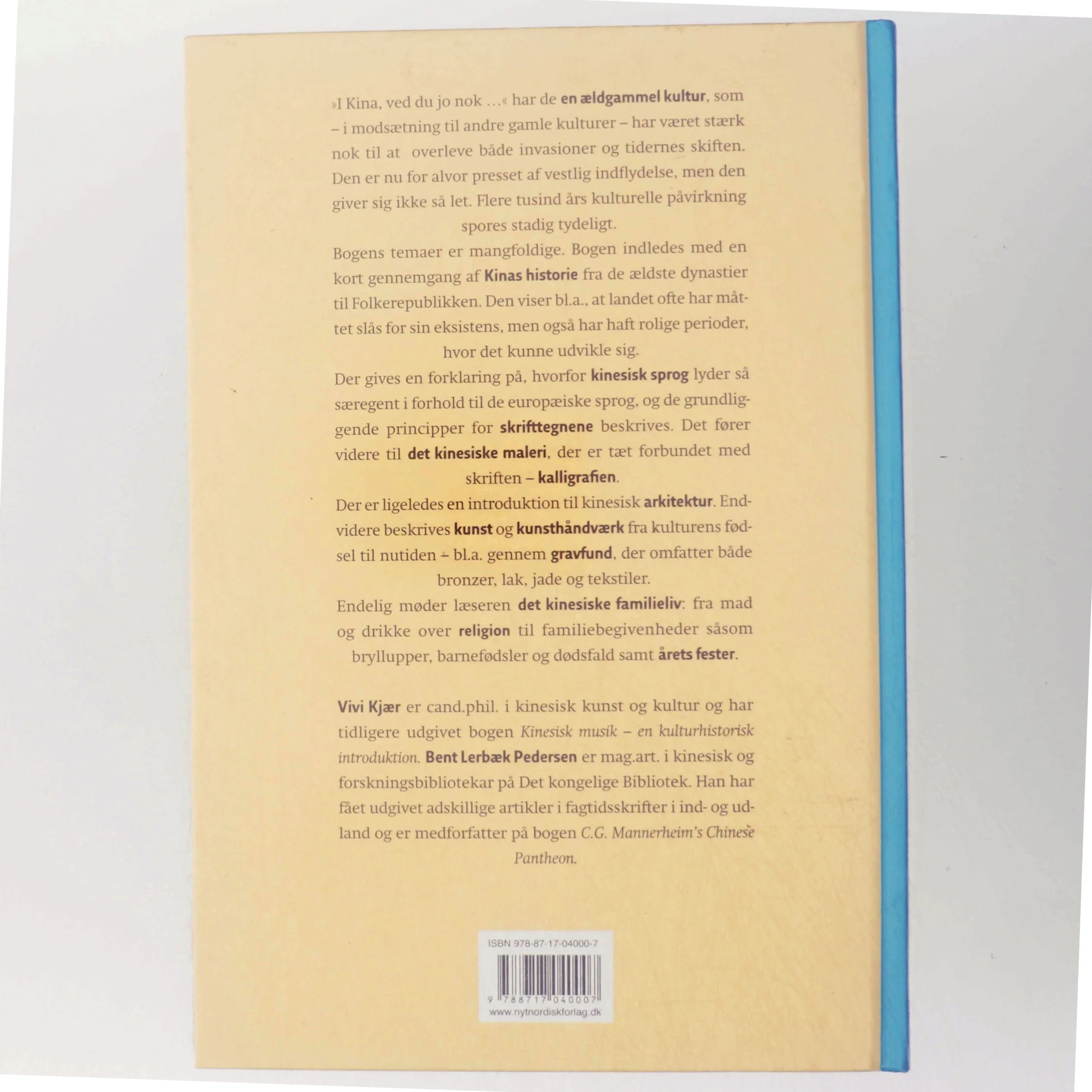 Riget i midten : en introduktion til kinesisk kultur (Bog)