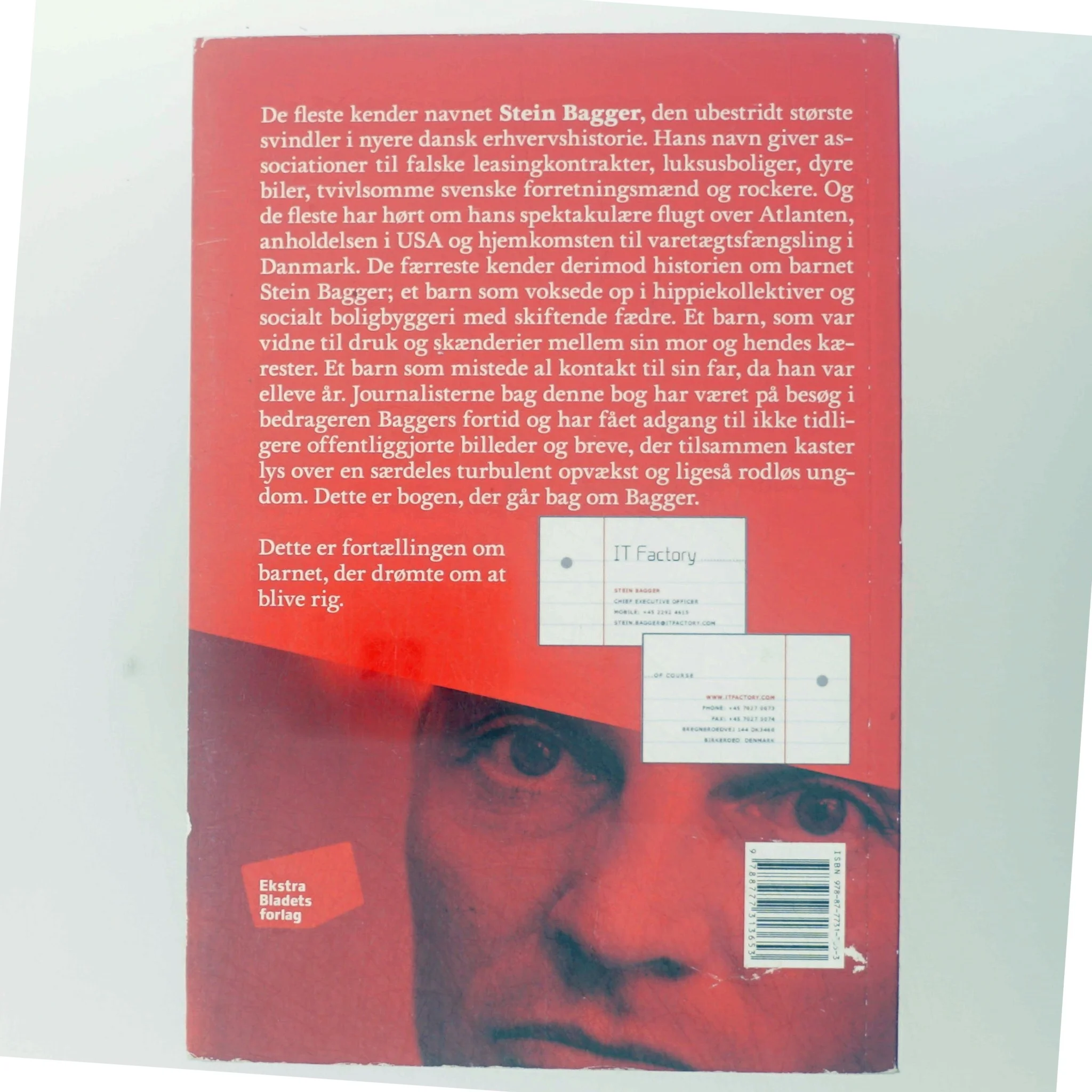 Fantasten : fra hippiebarn til storsvindler af Bo Elkjær (Bog)