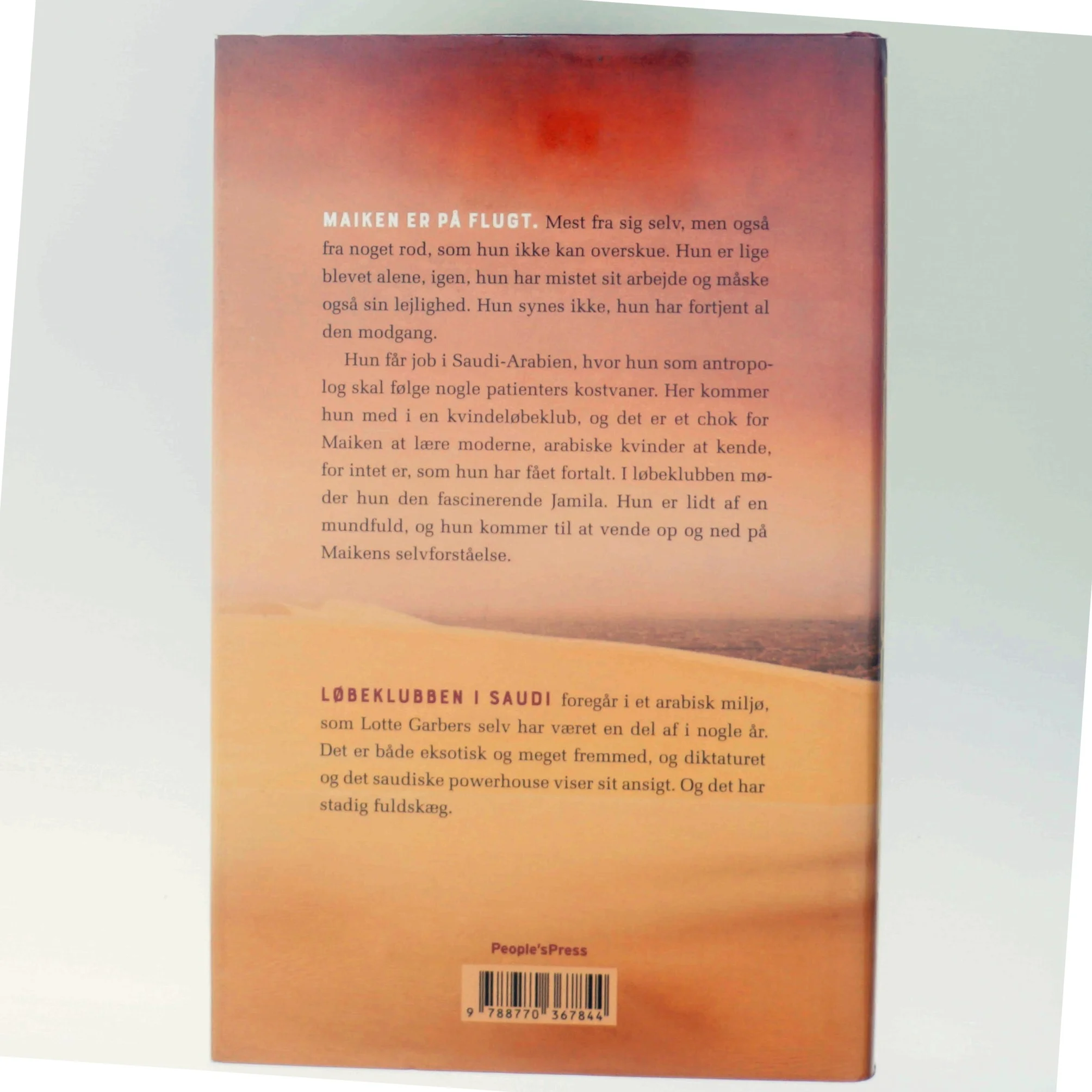 Løbeklubben i Saudi af Lotte Garbers (Bog)