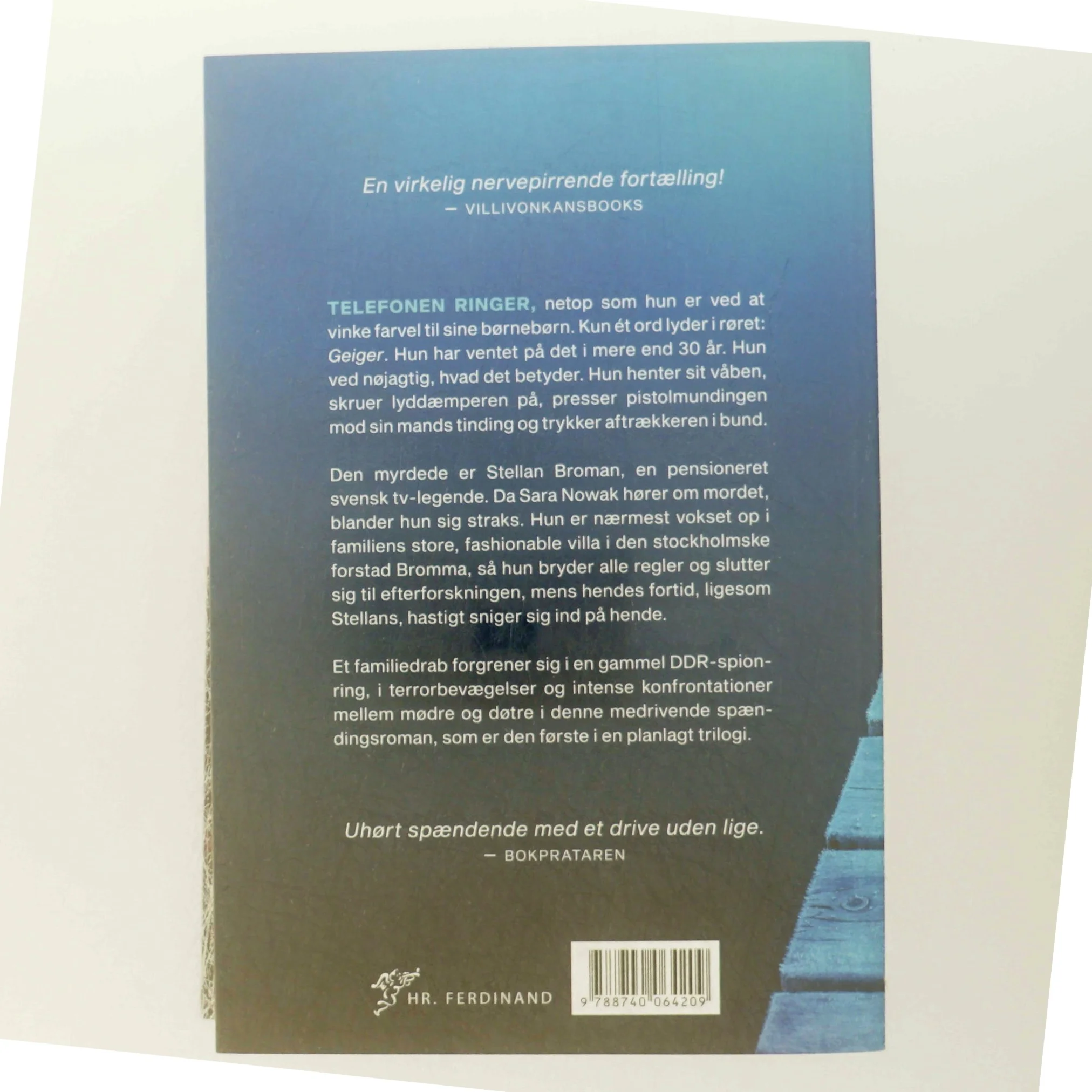 Geiger af Gustaf Skördeman (Bog)