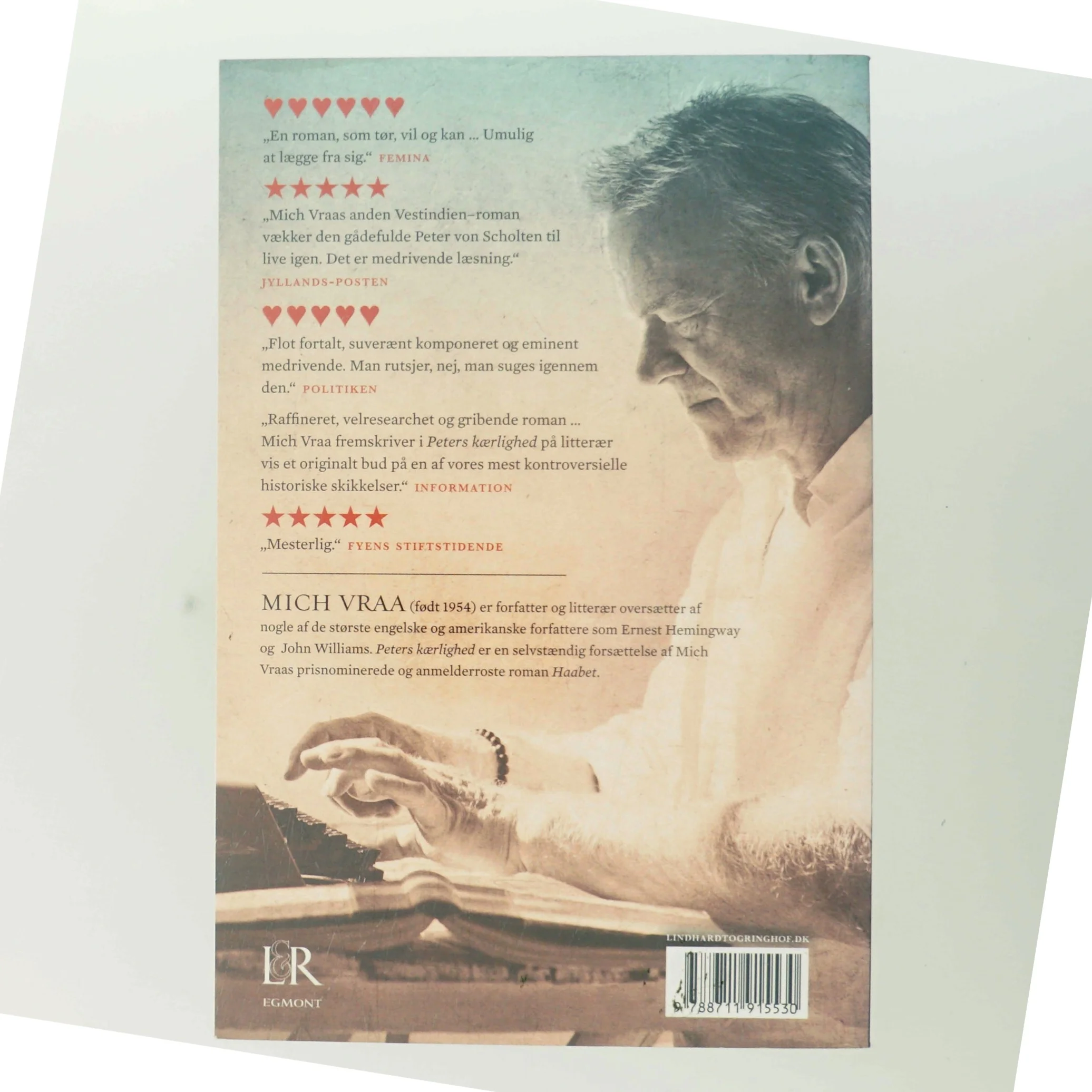 Peters kærlighed : 1804-1854 af Mich Vraa (Bog)