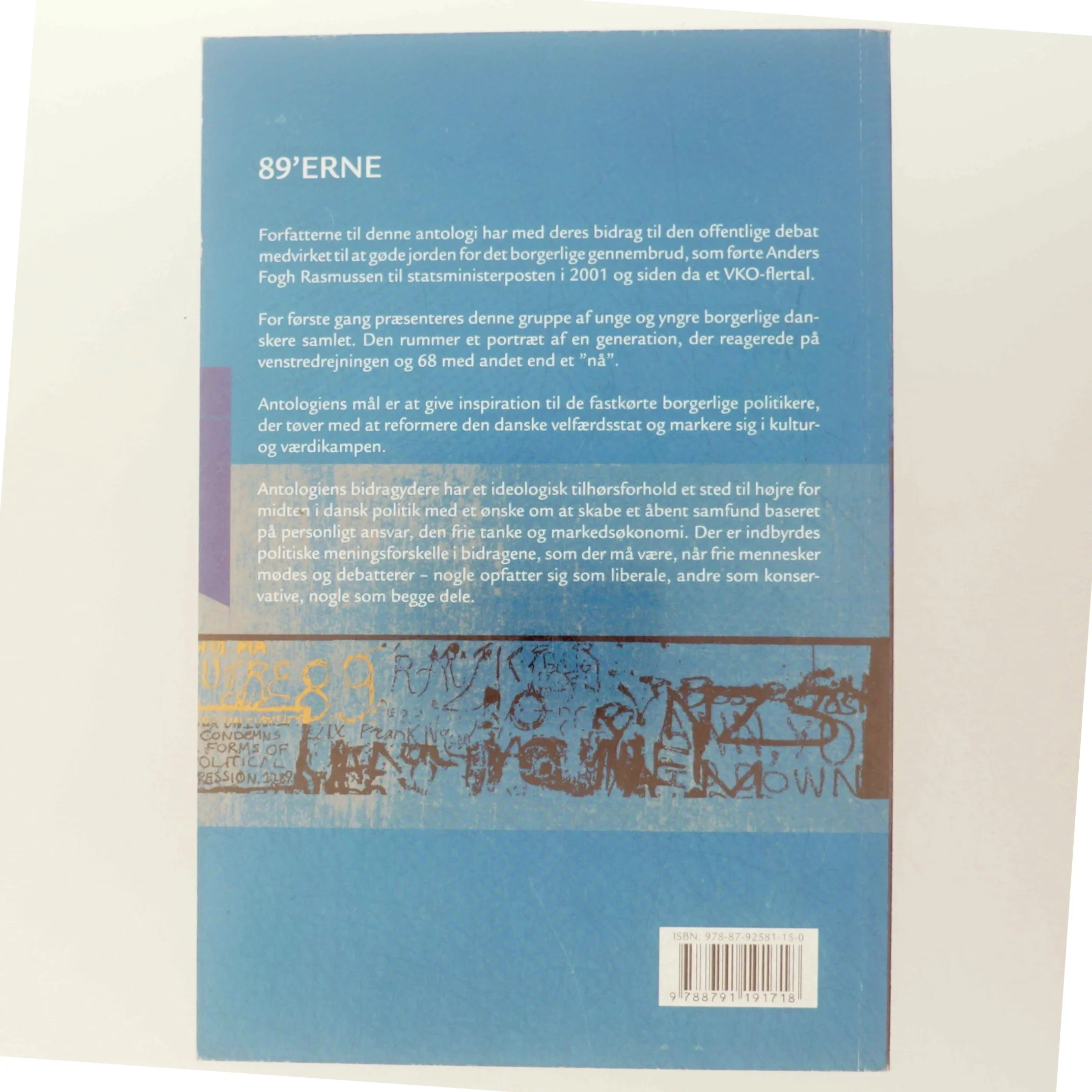 Bog '89'erne - Politiske visioner fra en borgerlig revolution'