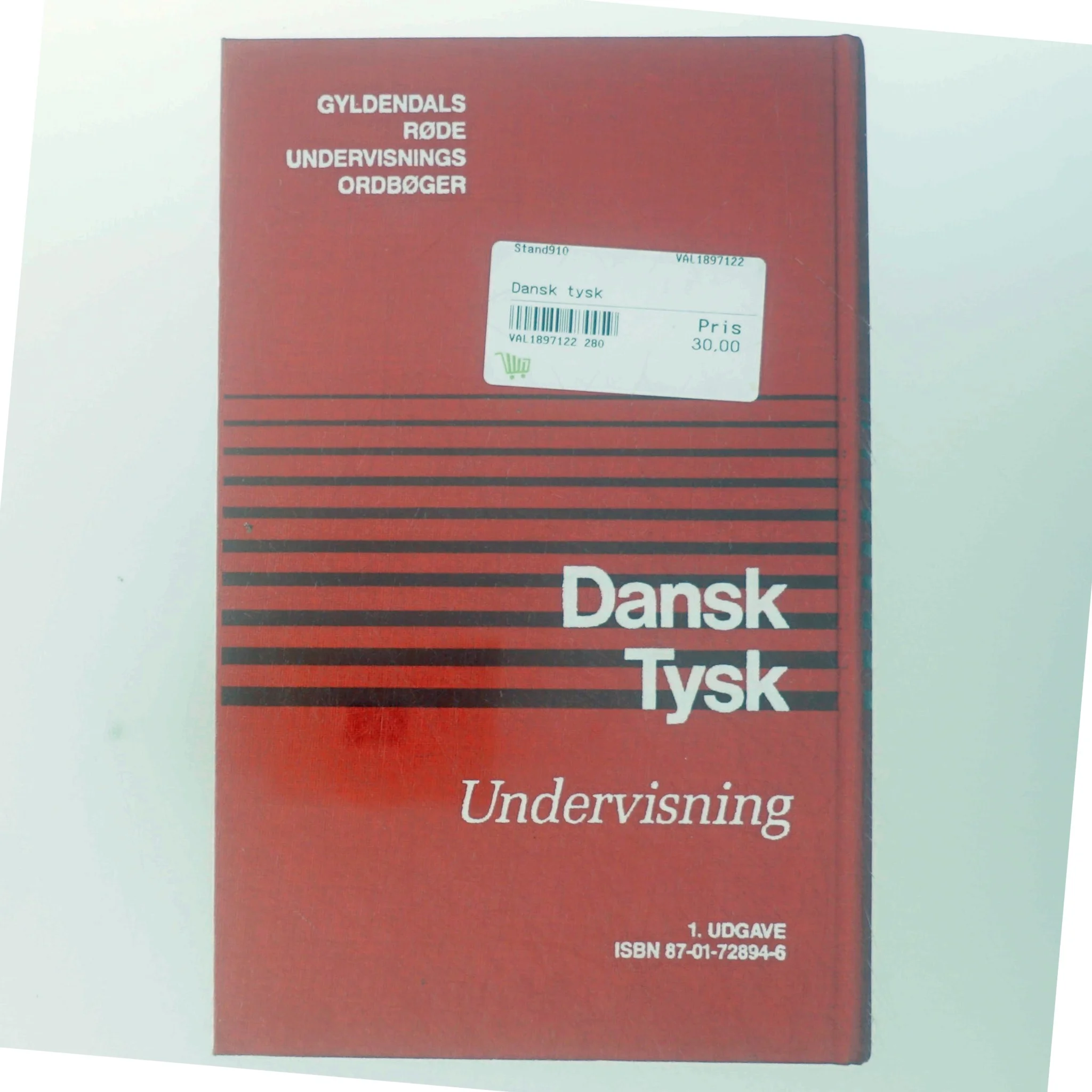 Dansk-Tysk Ordbog fra Gyldendal