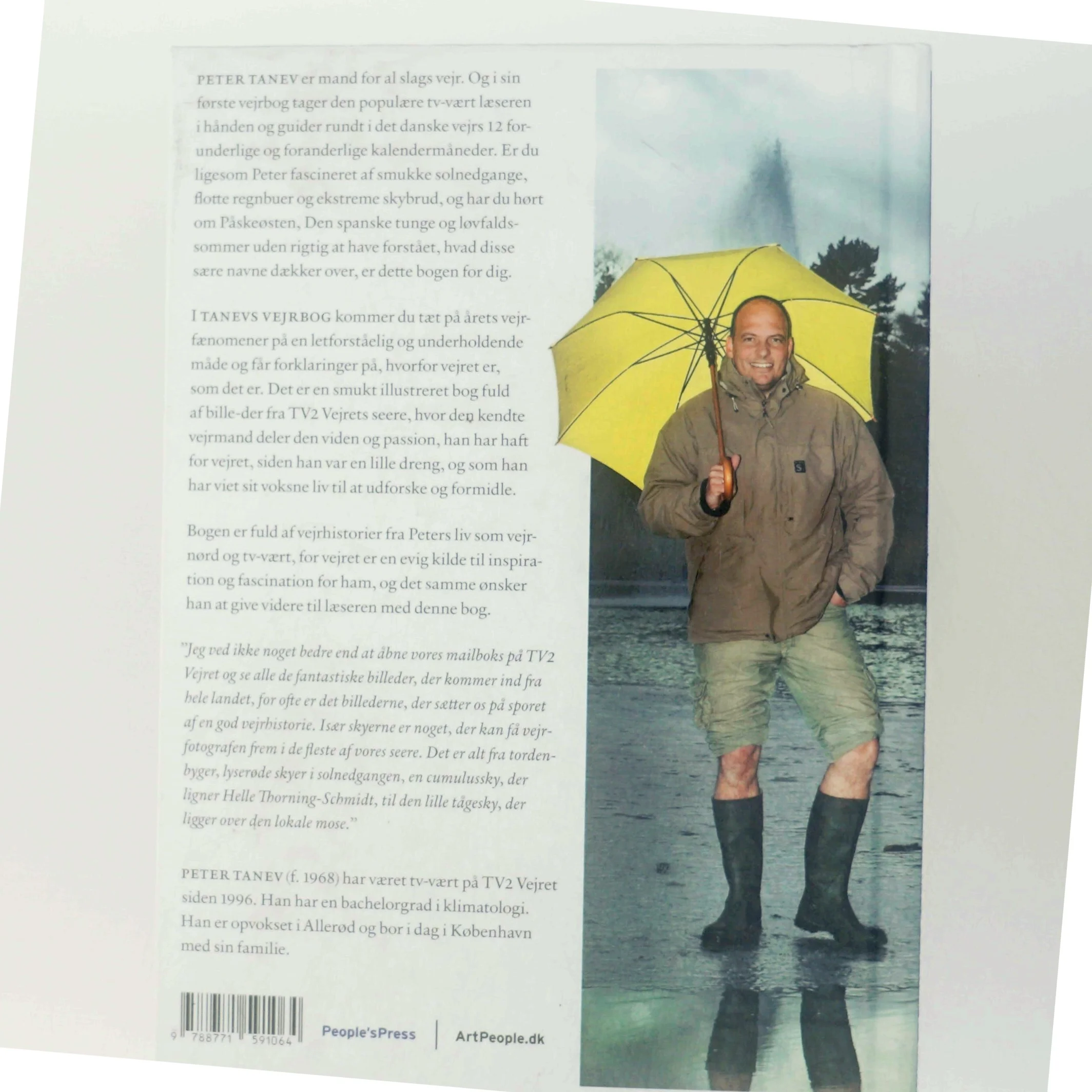 Tanevs vejrbog : året rundt i Danmark af Peter Tanev (Bog)