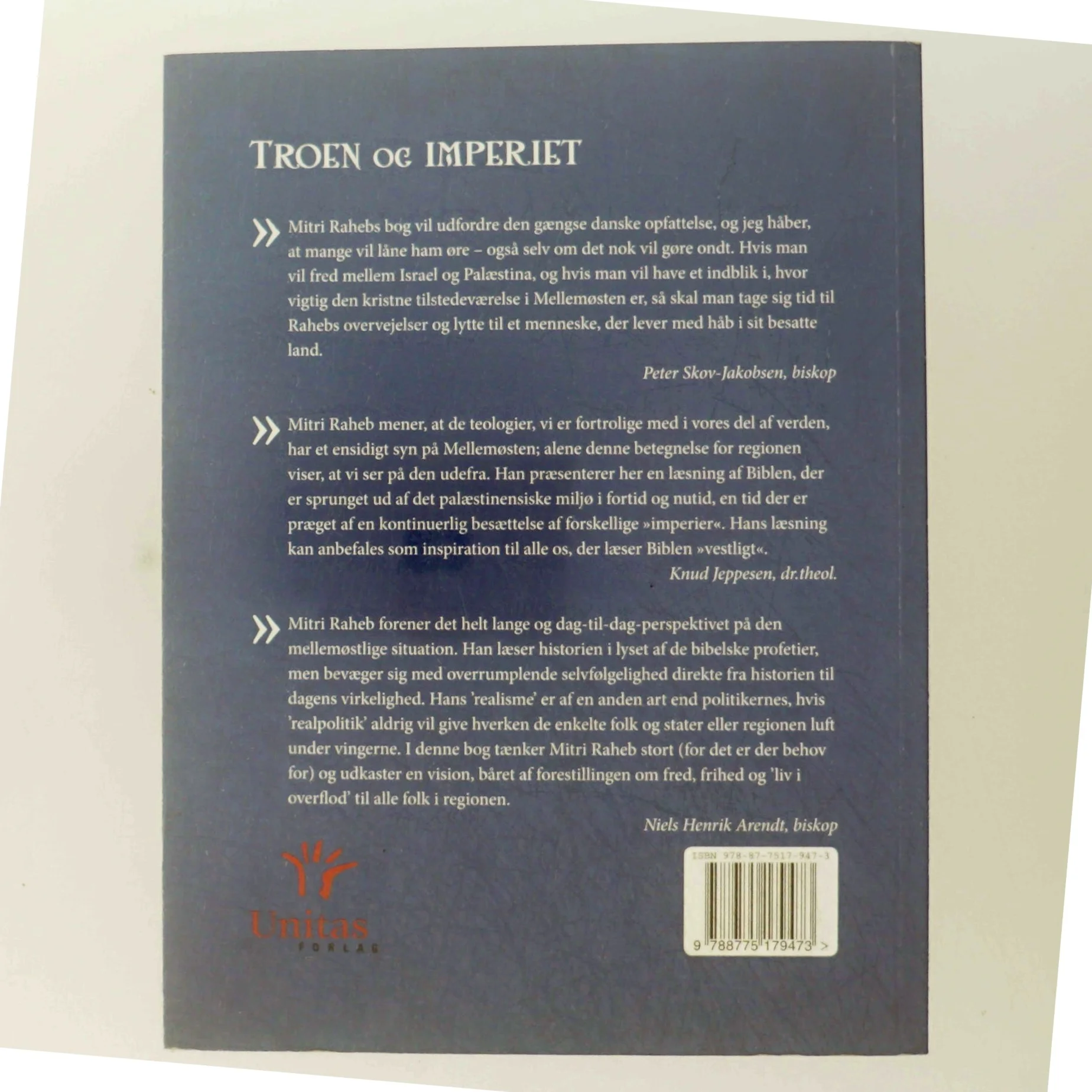 Troen og imperiet : Biblen set med palæstinensiske øjne af Mitri Raheb (Bog)